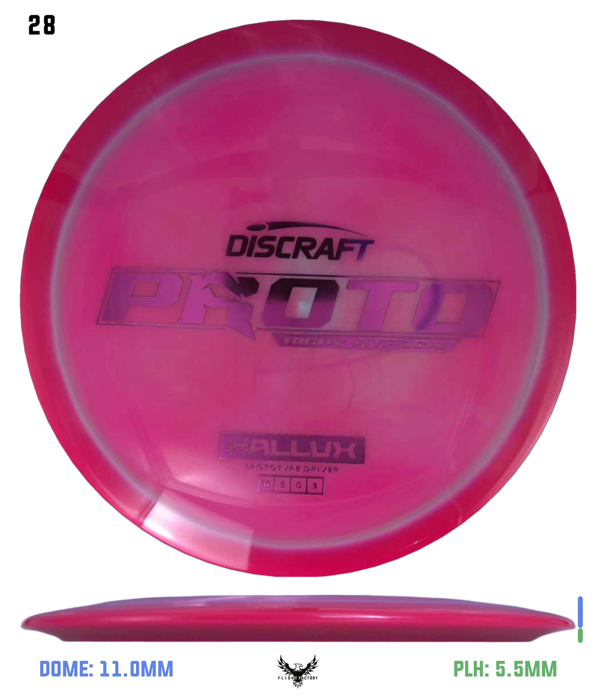 Discraft Ricky Wysocki Prototype ESP Hallux