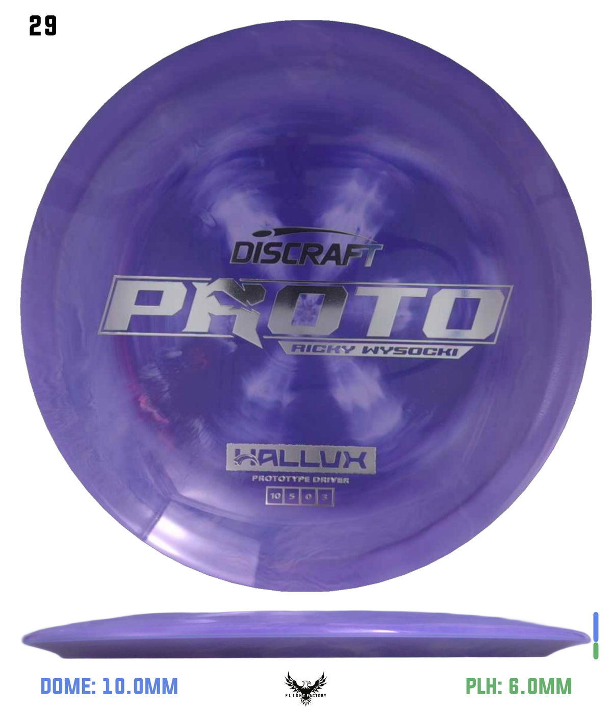 Discraft Ricky Wysocki Prototype ESP Hallux