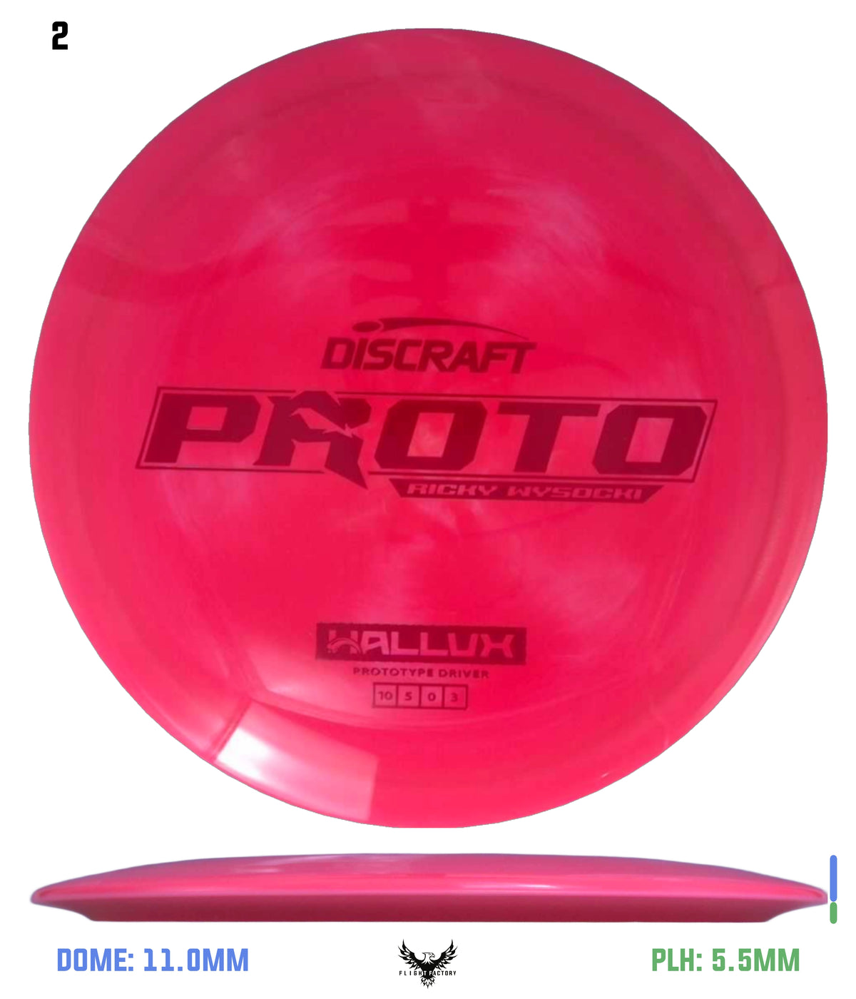 Discraft Ricky Wysocki Prototype ESP Hallux