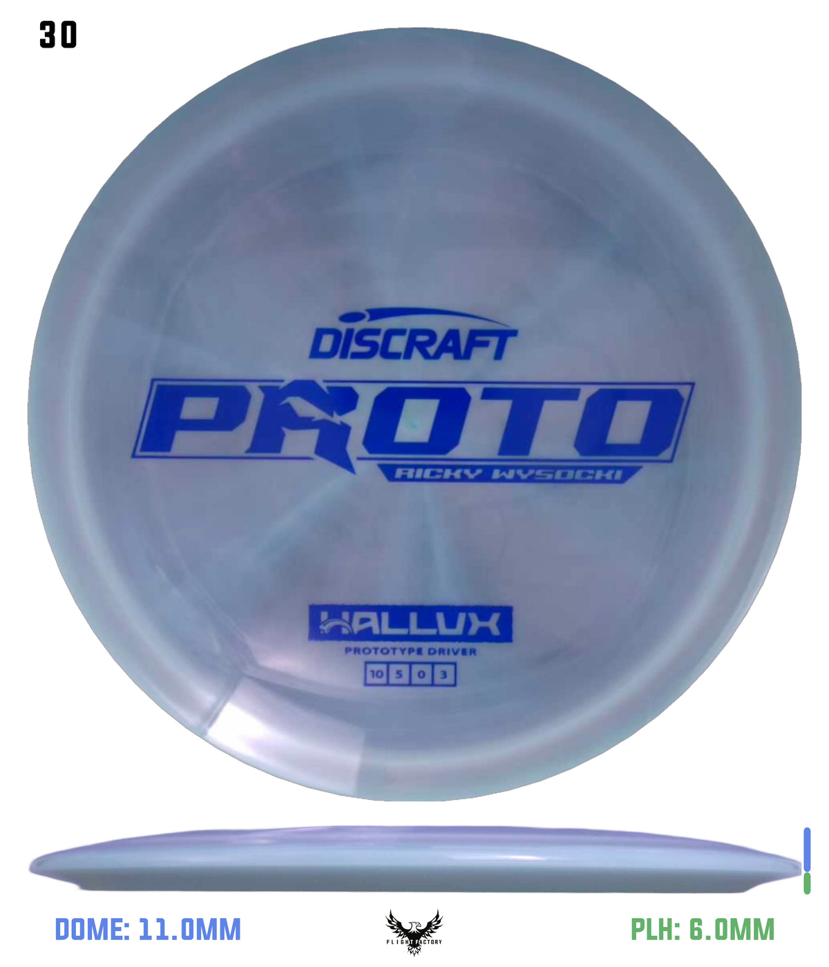 Discraft Ricky Wysocki Prototype ESP Hallux