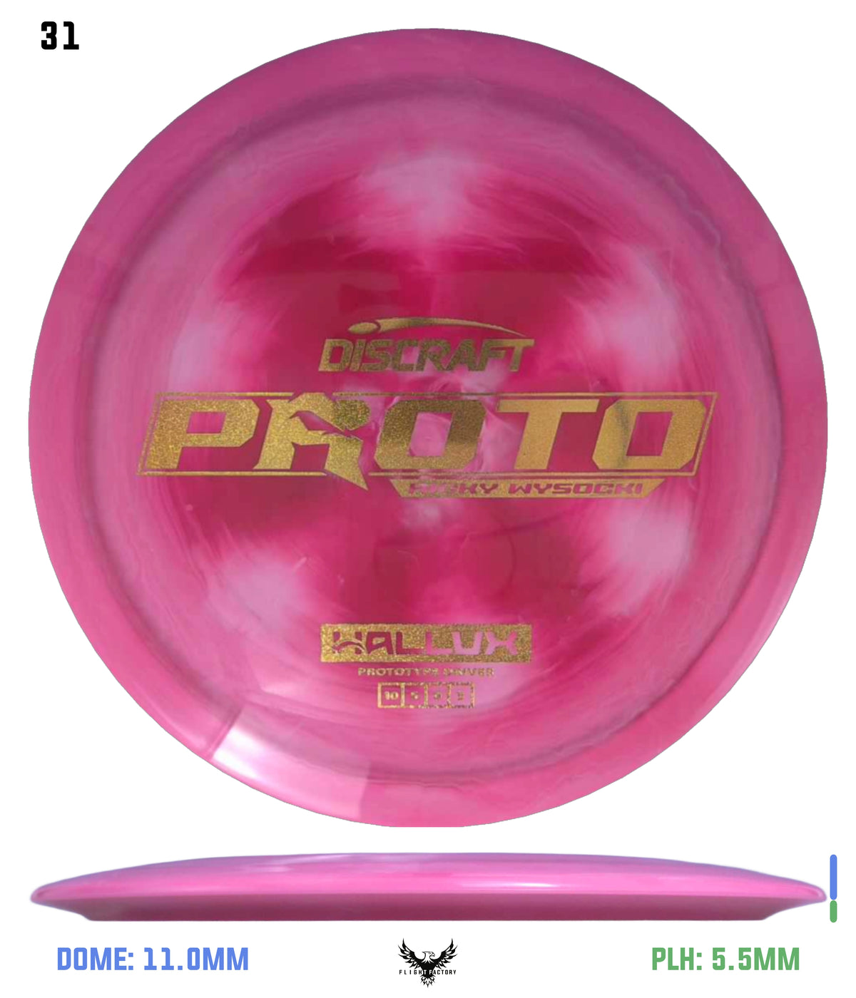Discraft Ricky Wysocki Prototype ESP Hallux