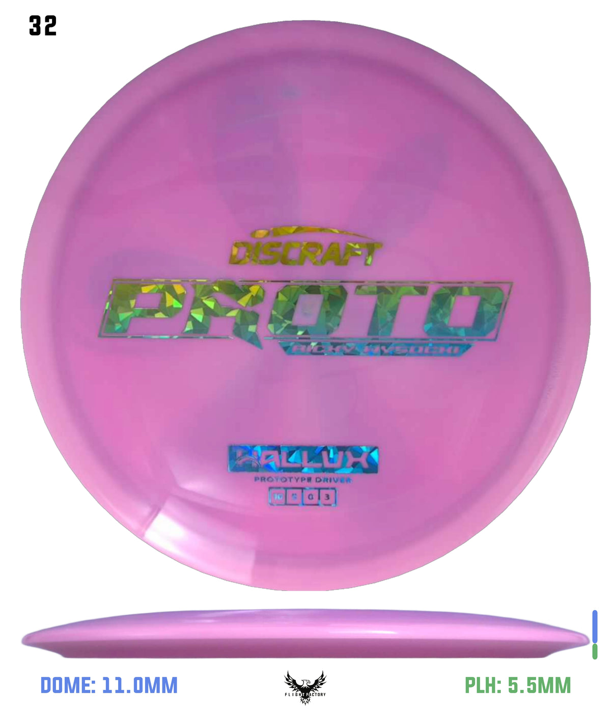Discraft Ricky Wysocki Prototype ESP Hallux