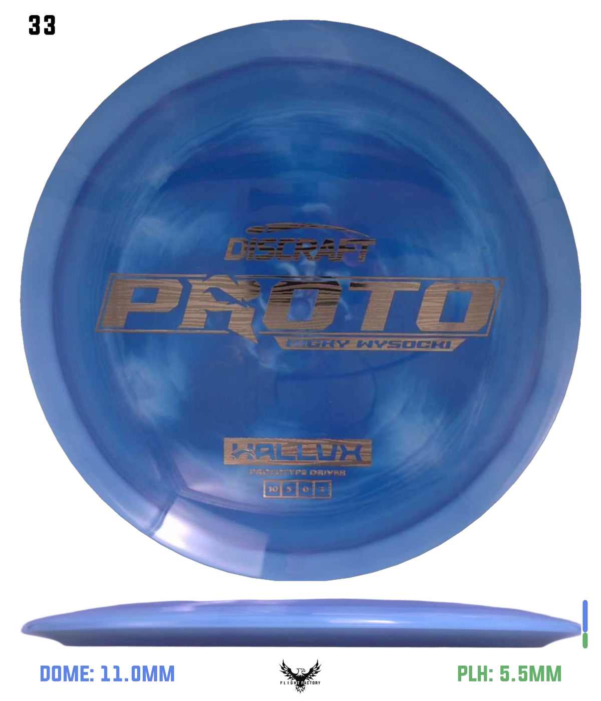 Discraft Ricky Wysocki Prototype ESP Hallux