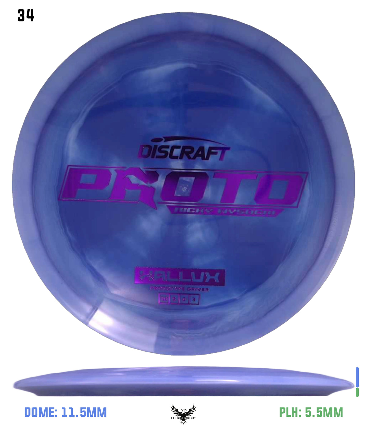 Discraft Ricky Wysocki Prototype ESP Hallux