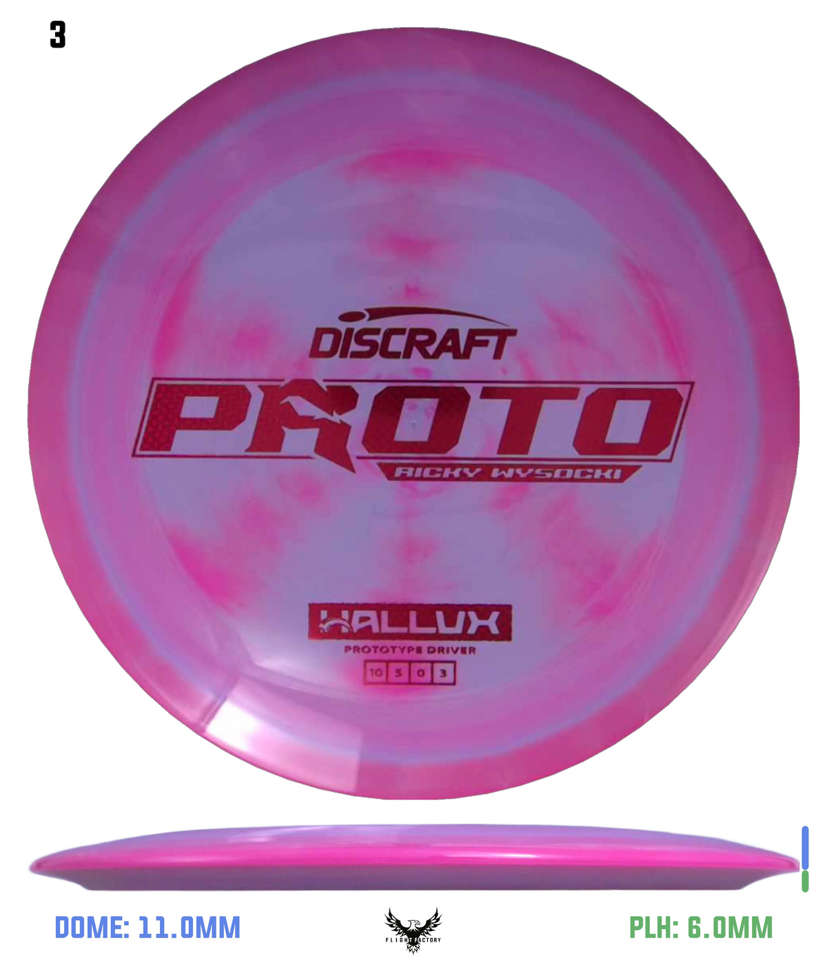 Discraft Ricky Wysocki Prototype ESP Hallux