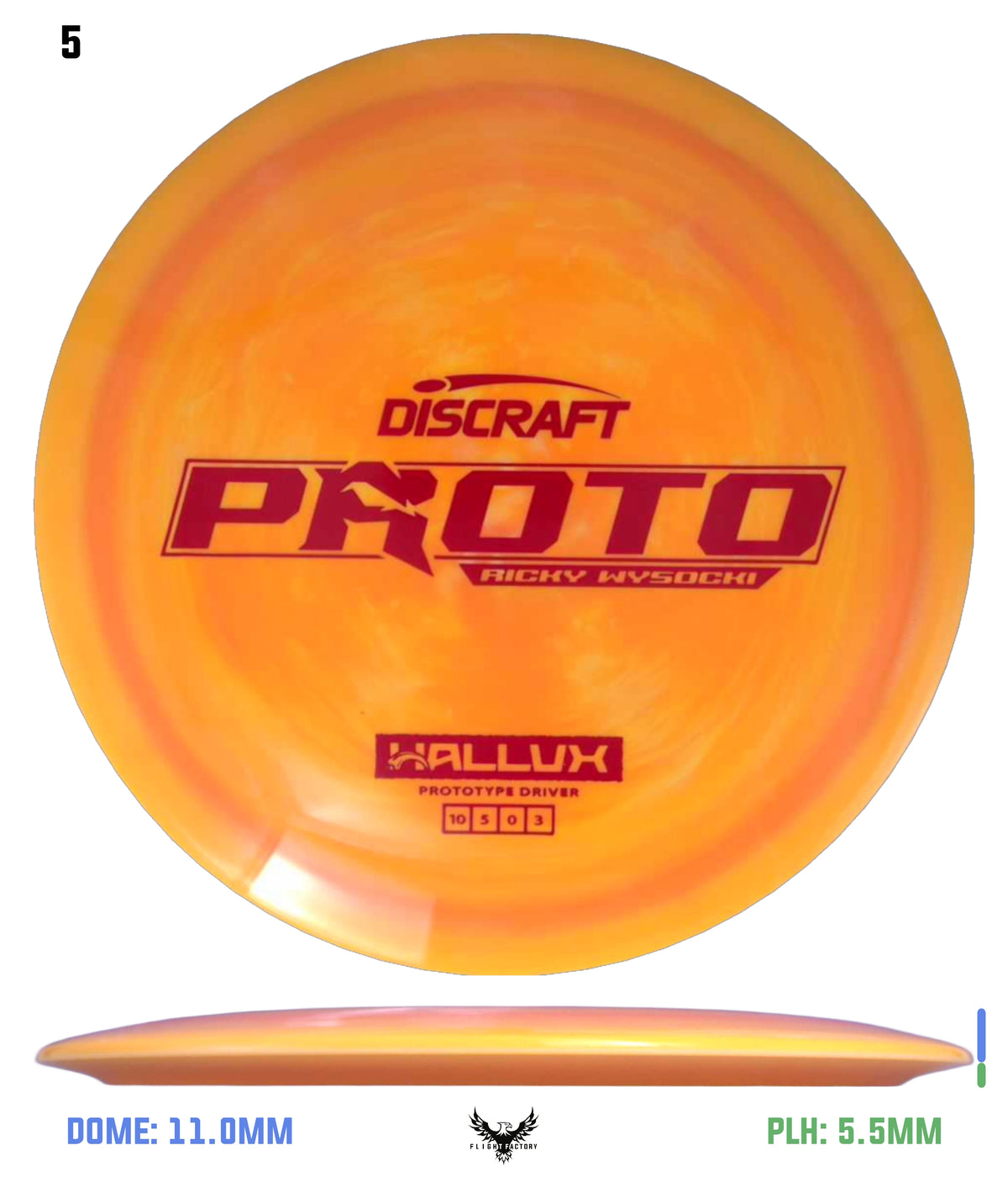 Discraft Ricky Wysocki Prototype ESP Hallux
