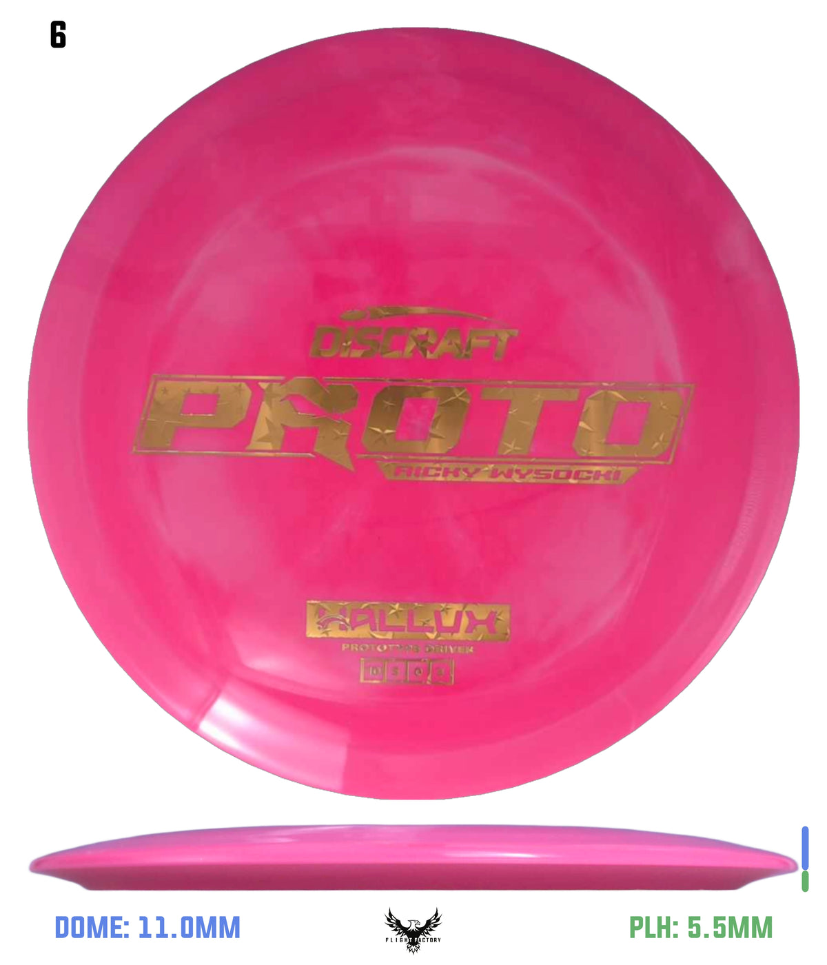 Discraft Ricky Wysocki Prototype ESP Hallux