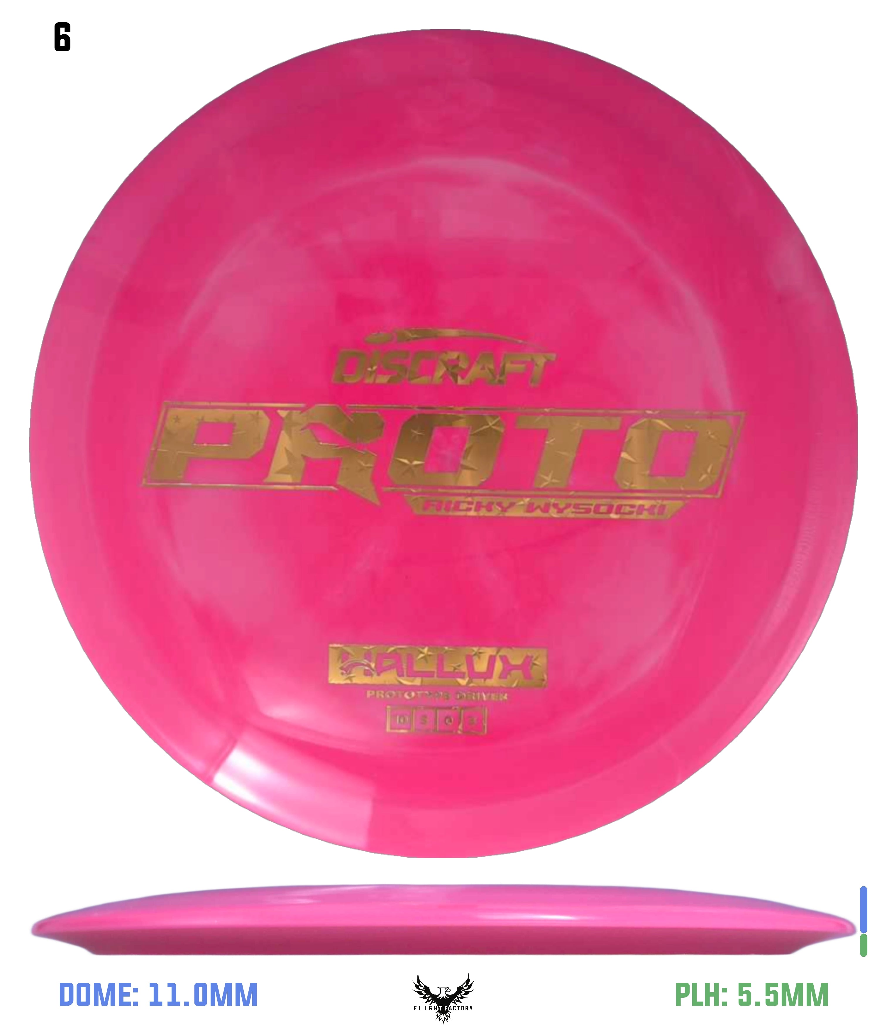 Discraft Ricky Wysocki Prototype ESP Hallux - Flight Factory Discs