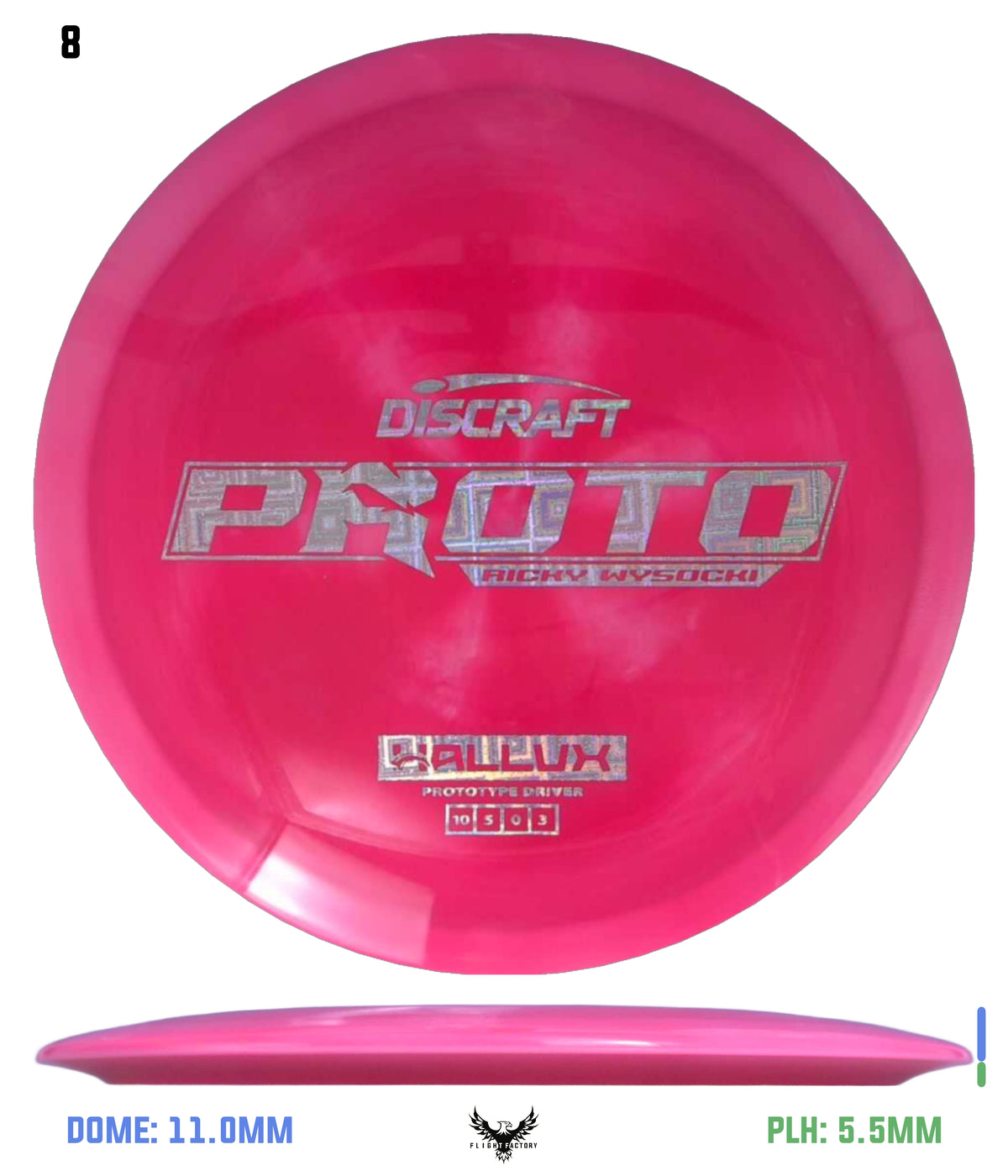 Discraft Ricky Wysocki Prototype ESP Hallux