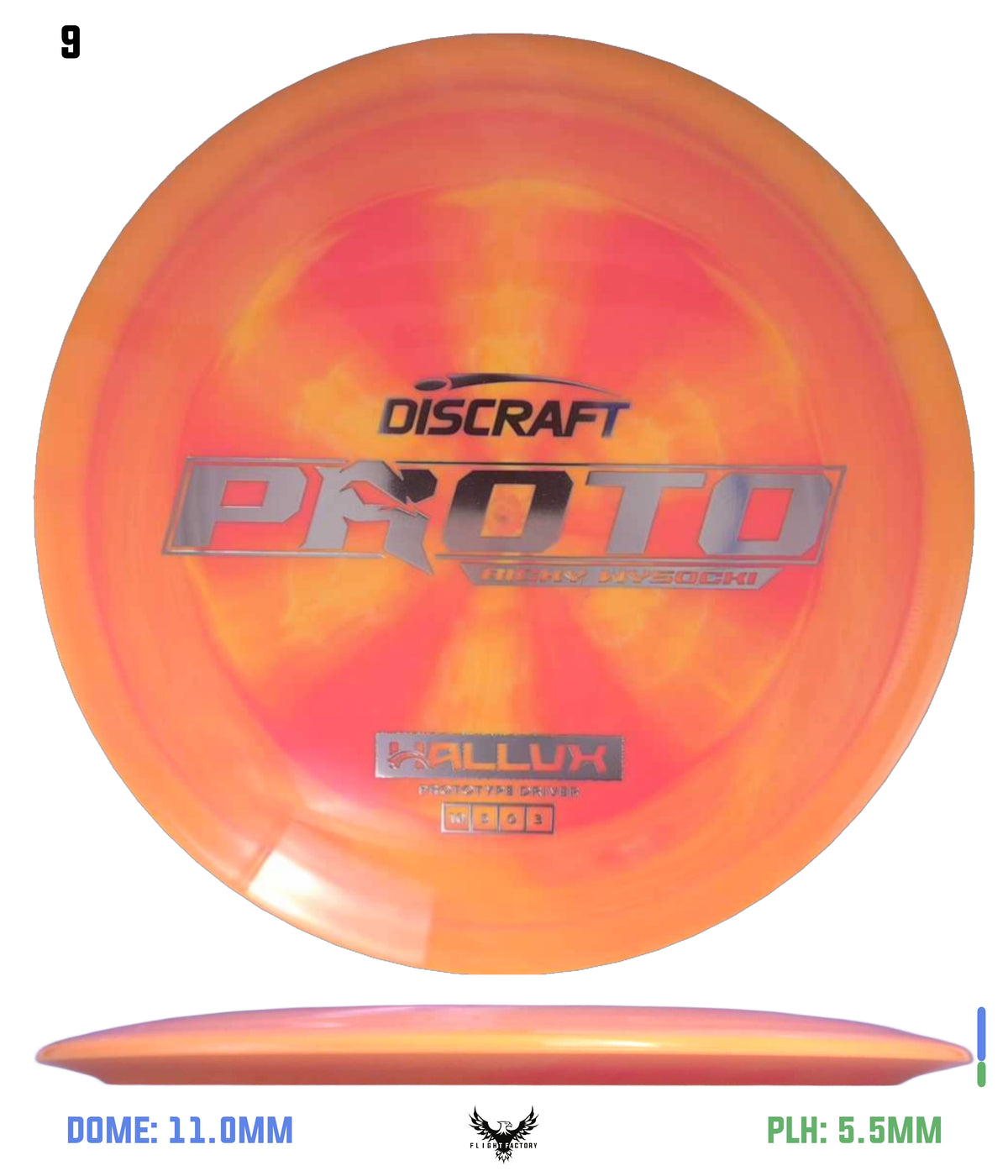 Discraft Ricky Wysocki Prototype ESP Hallux