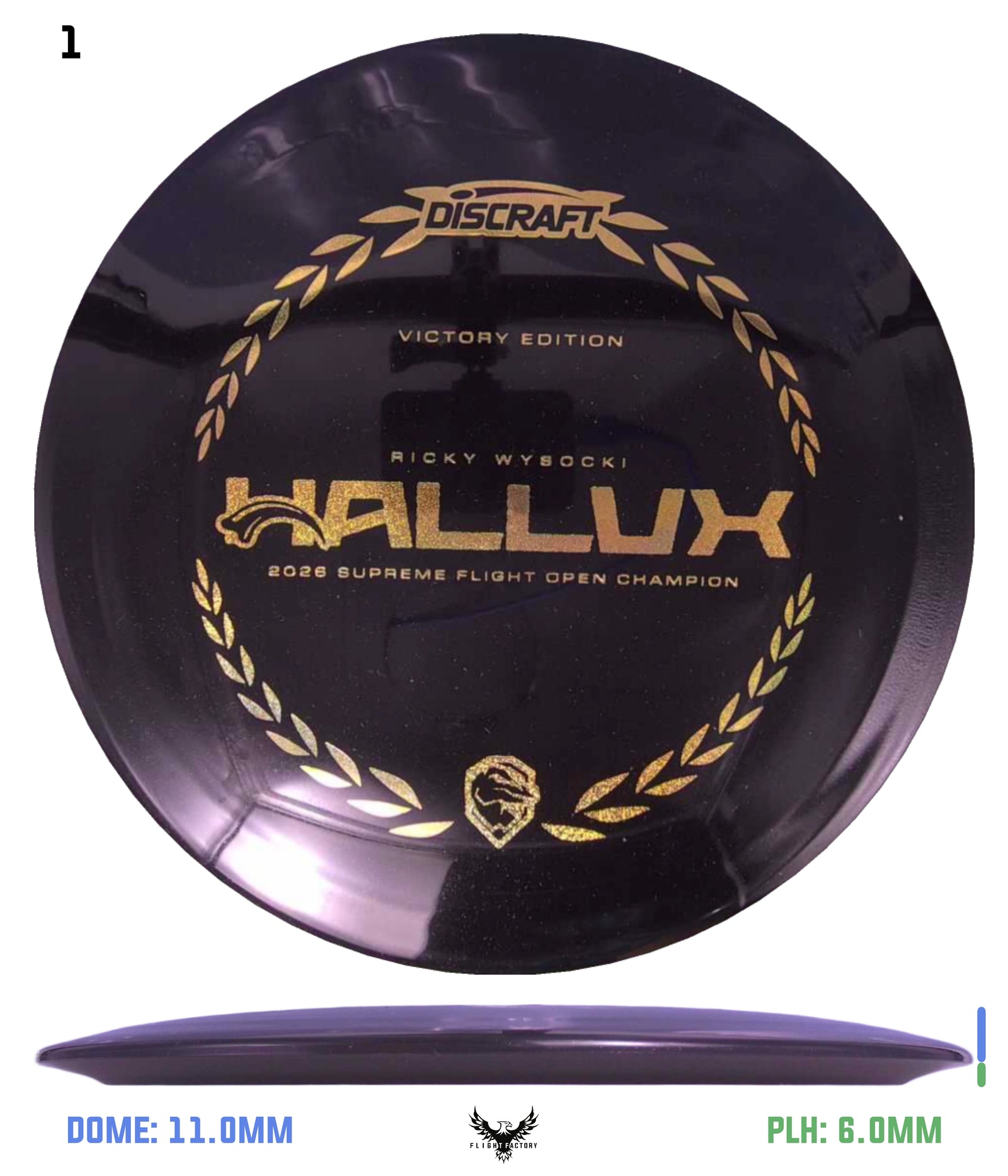 Discraft Ricky Wysocki Midnight Hallux - SFO Victory Edition