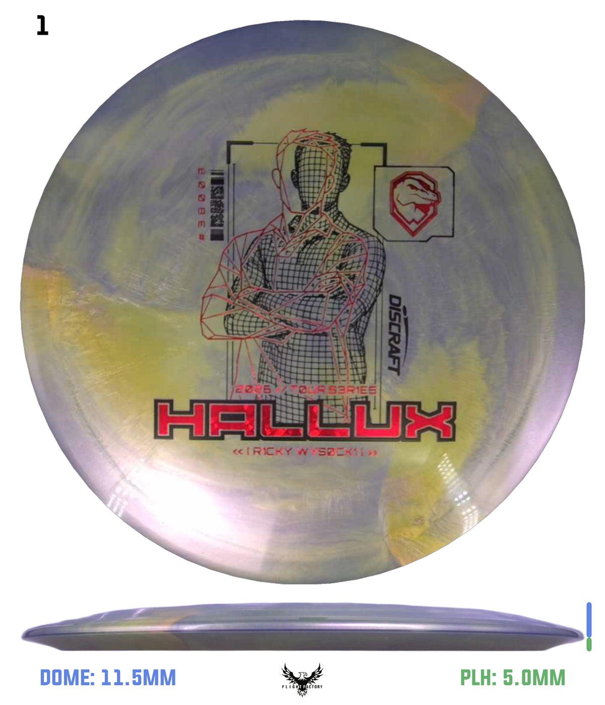 Discraft 2026 Ricky Wysocki Tour Series V2 Hallux