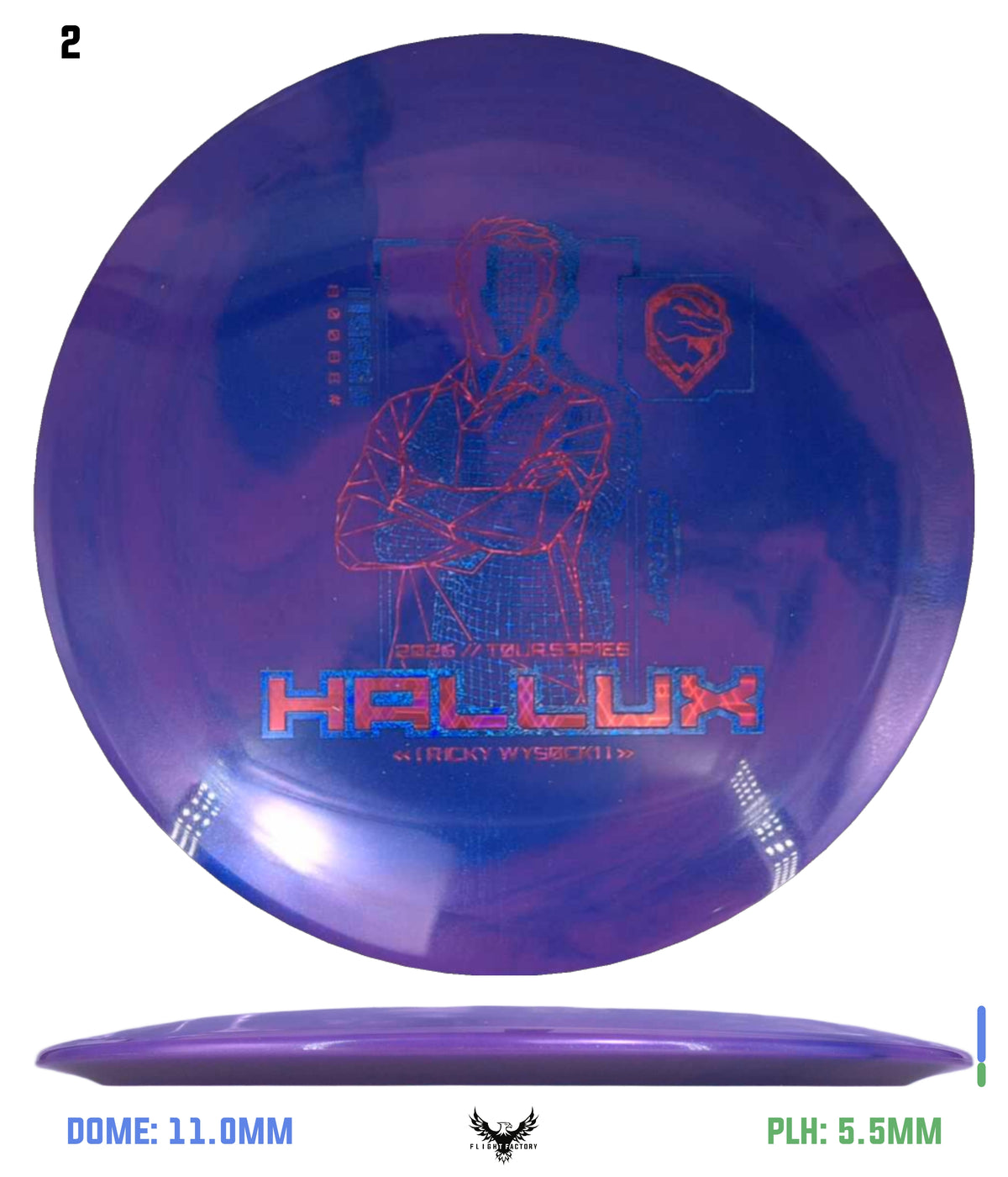 Discraft 2026 Ricky Wysocki Tour Series V2 Hallux