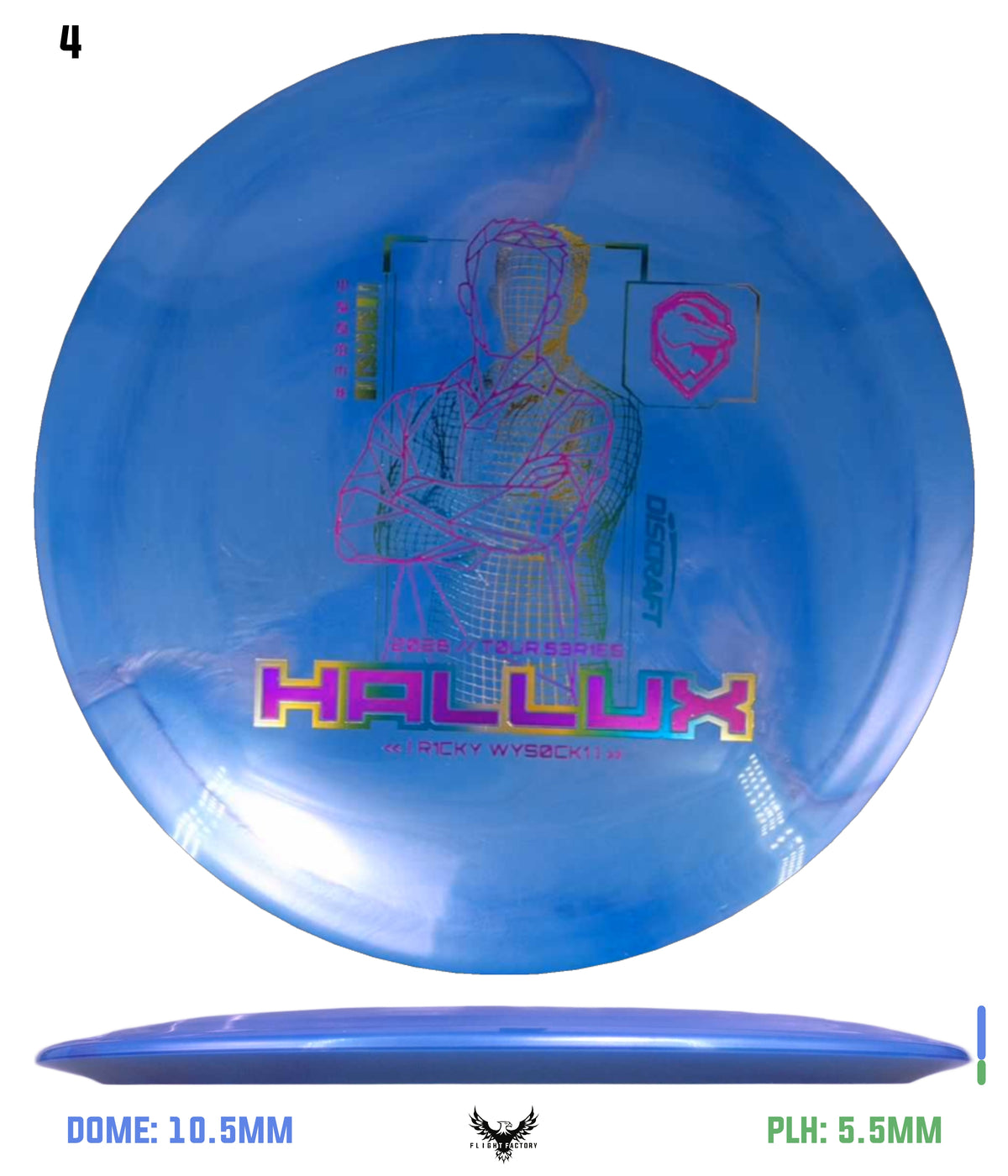 Discraft 2026 Ricky Wysocki Tour Series V2 Hallux