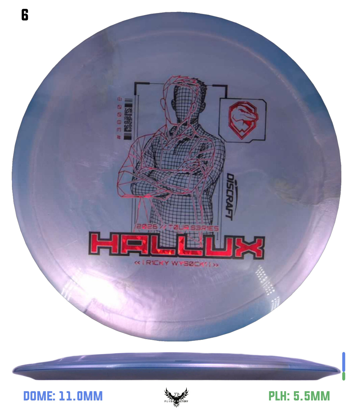 Discraft 2026 Ricky Wysocki Tour Series V2 Hallux