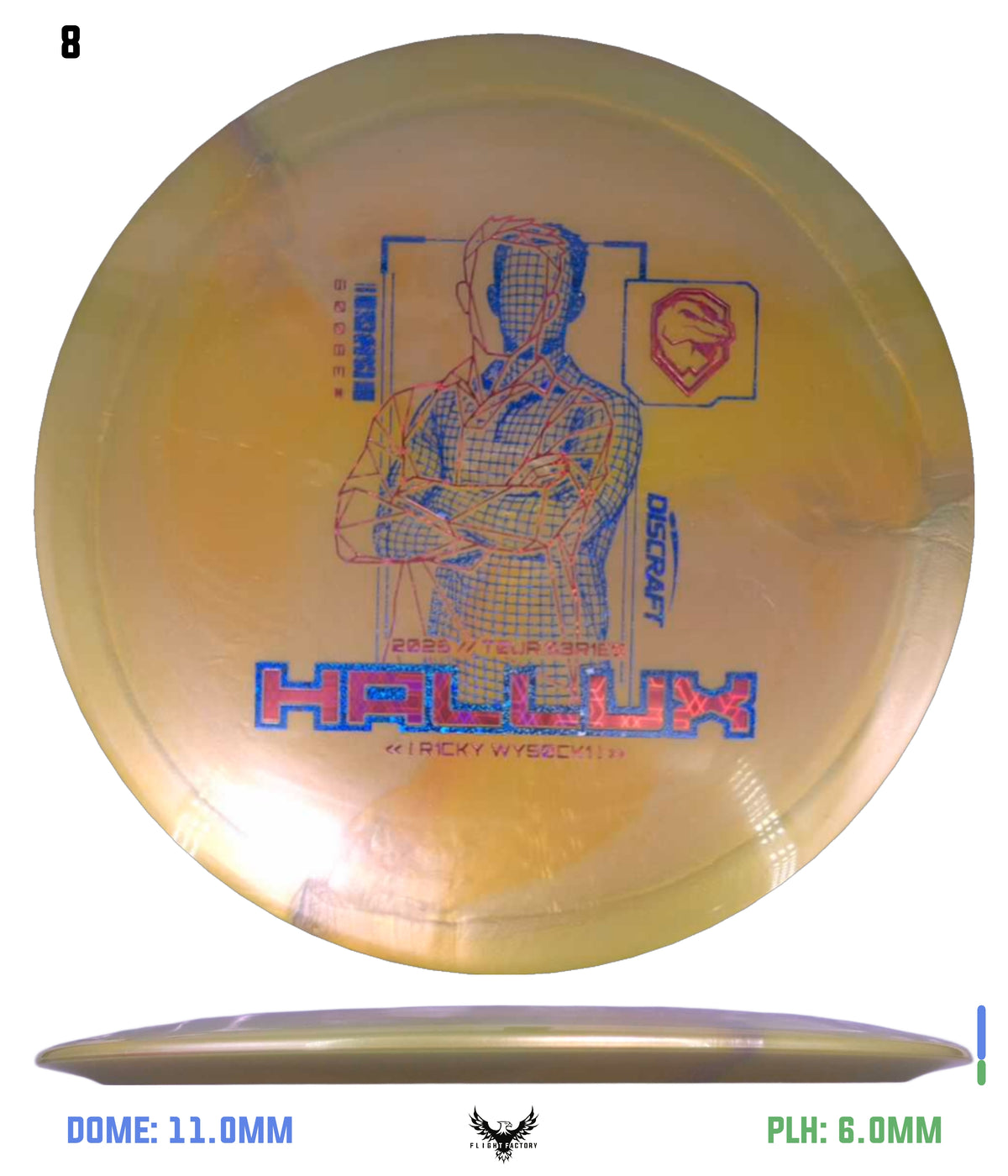 Discraft 2026 Ricky Wysocki Tour Series V2 Hallux