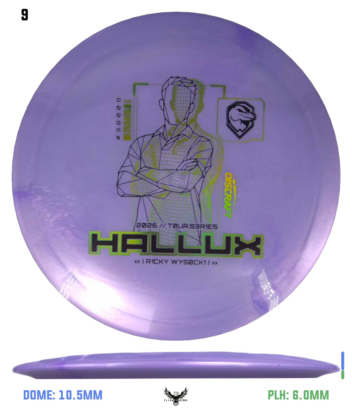 Discraft 2026 Ricky Wysocki Tour Series V2 Hallux