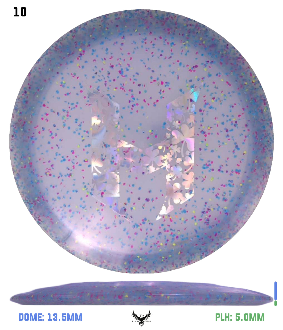 Discraft Confetti Z Heat - Holyn Handley Shamrock