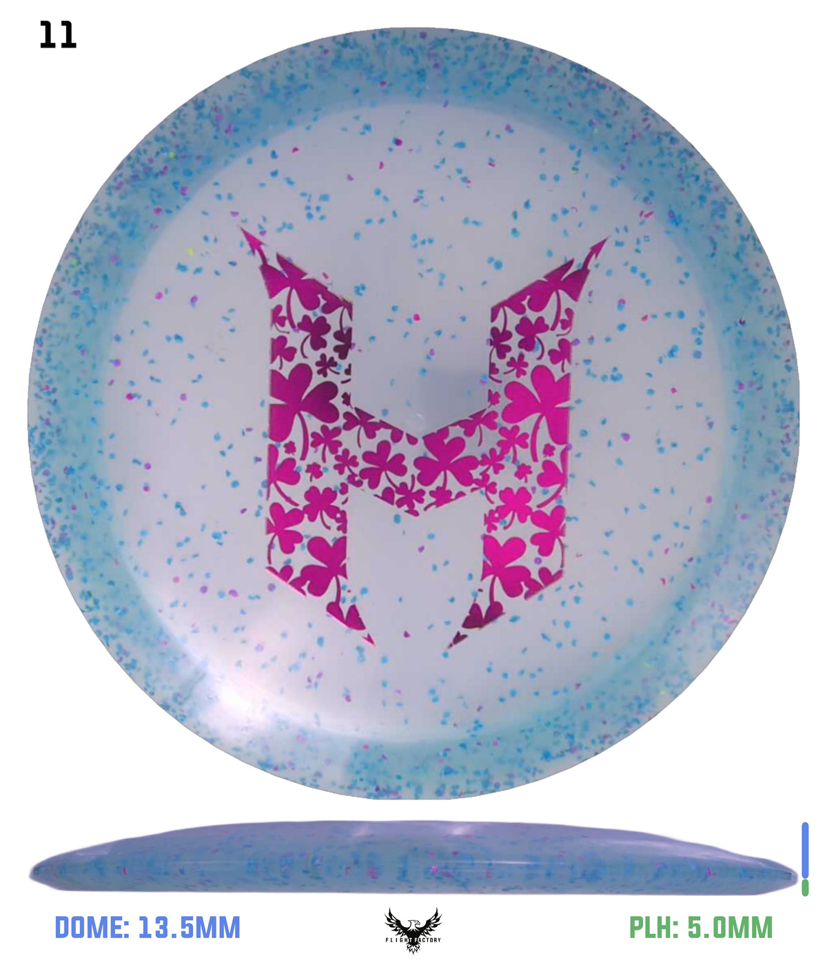 Discraft Confetti Z Heat - Holyn Handley Shamrock