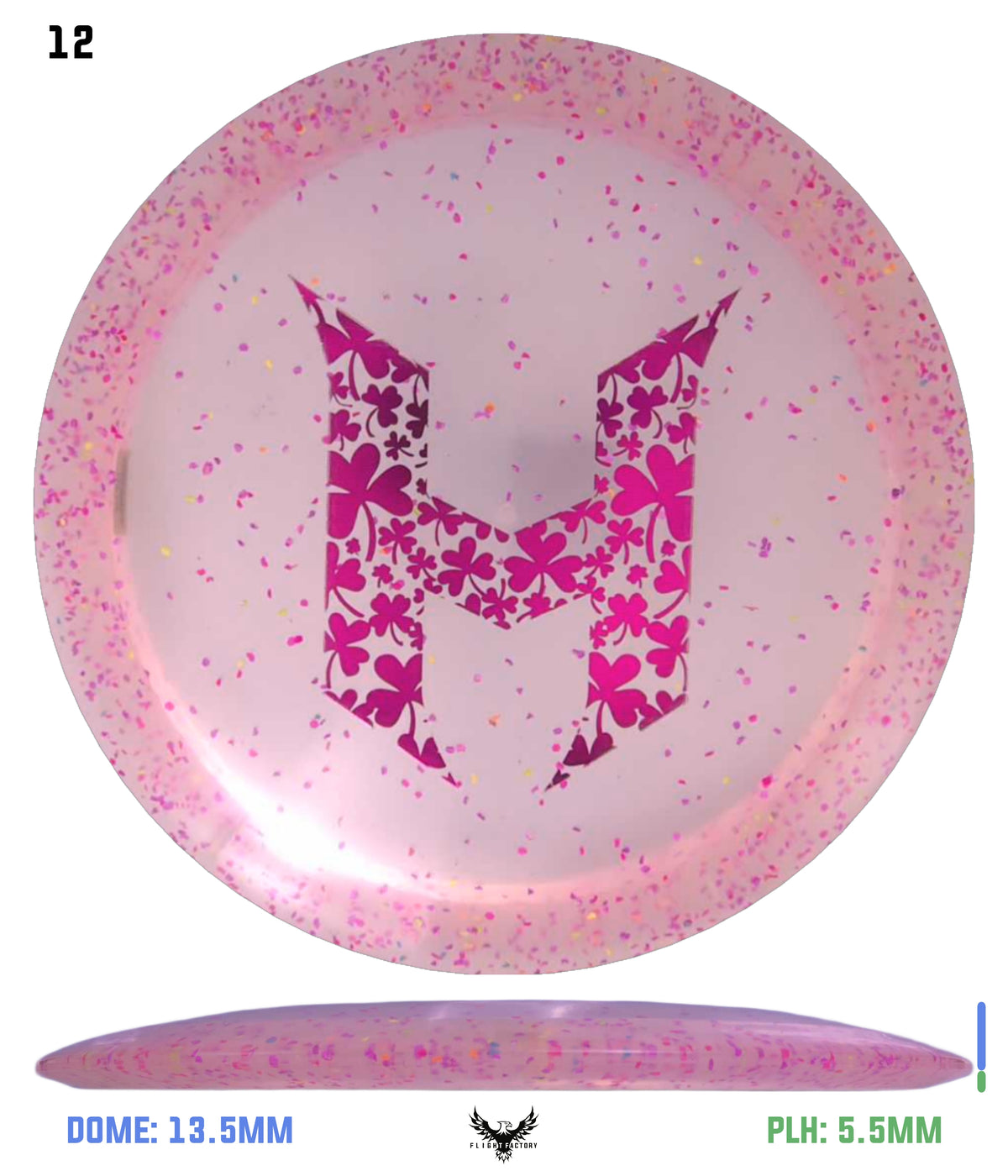 Discraft Confetti Z Heat - Holyn Handley Shamrock