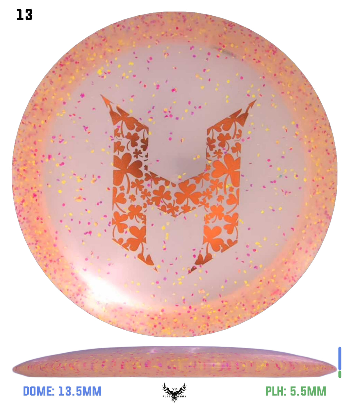 Discraft Confetti Z Heat - Holyn Handley Shamrock
