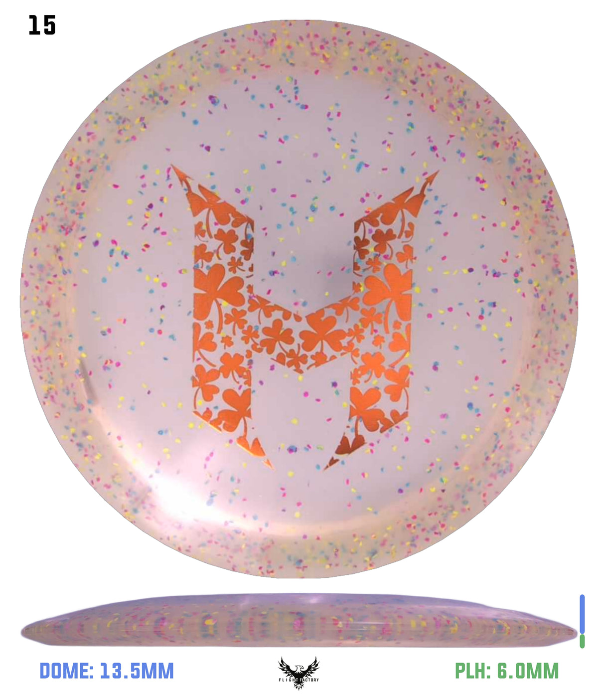 Discraft Confetti Z Heat - Holyn Handley Shamrock