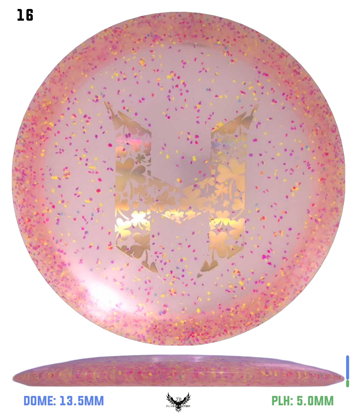 Discraft Confetti Z Heat - Holyn Handley Shamrock