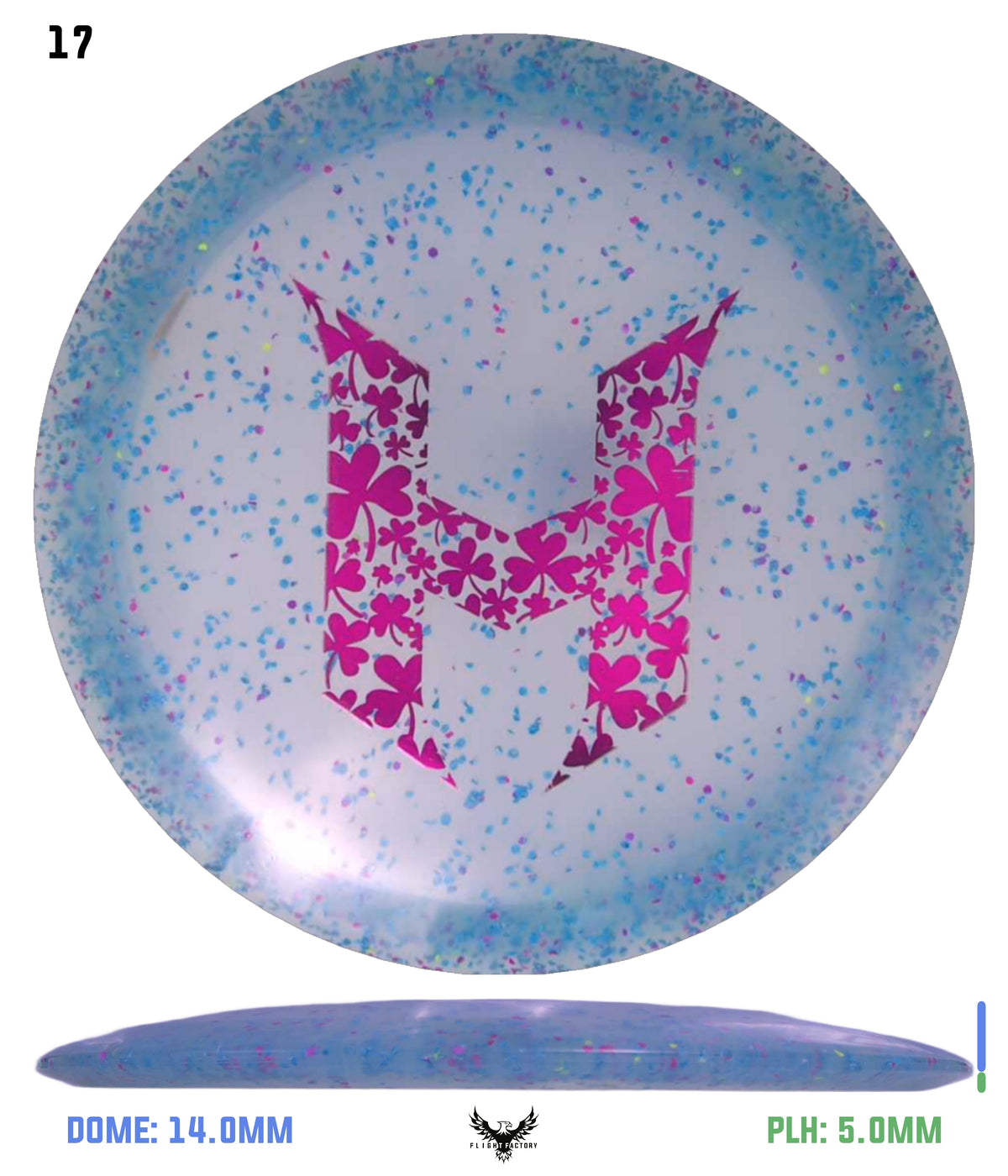 Discraft Confetti Z Heat - Holyn Handley Shamrock