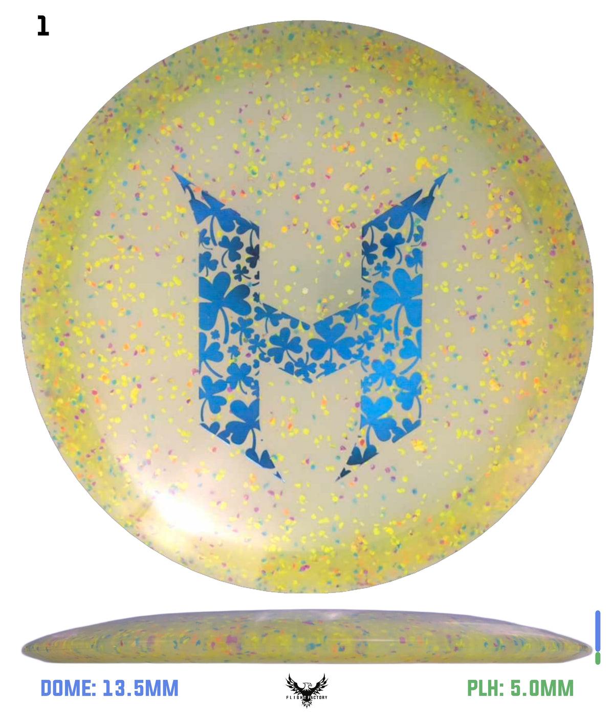 Discraft Confetti Z Heat - Holyn Handley Shamrock