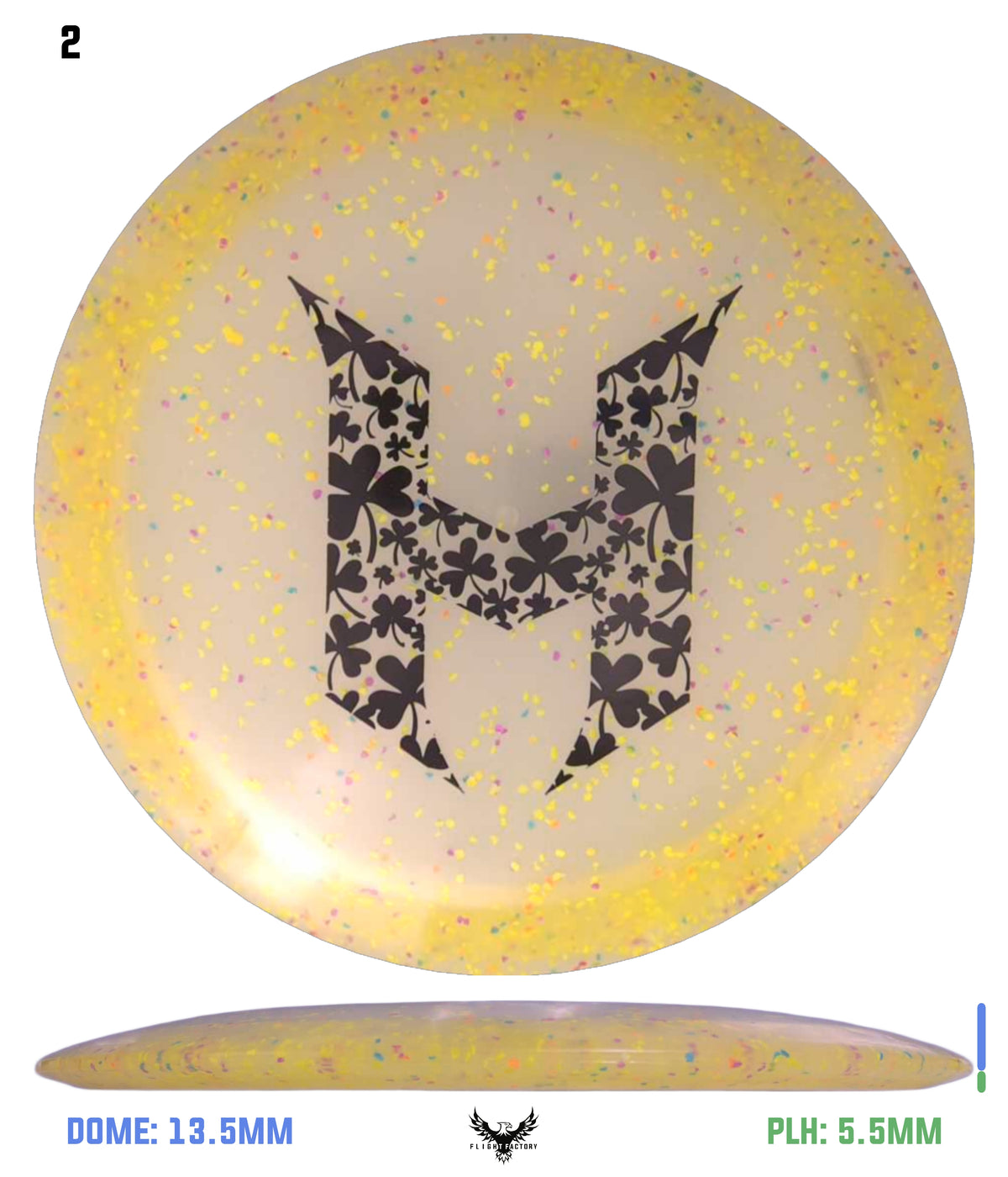 Discraft Confetti Z Heat - Holyn Handley Shamrock
