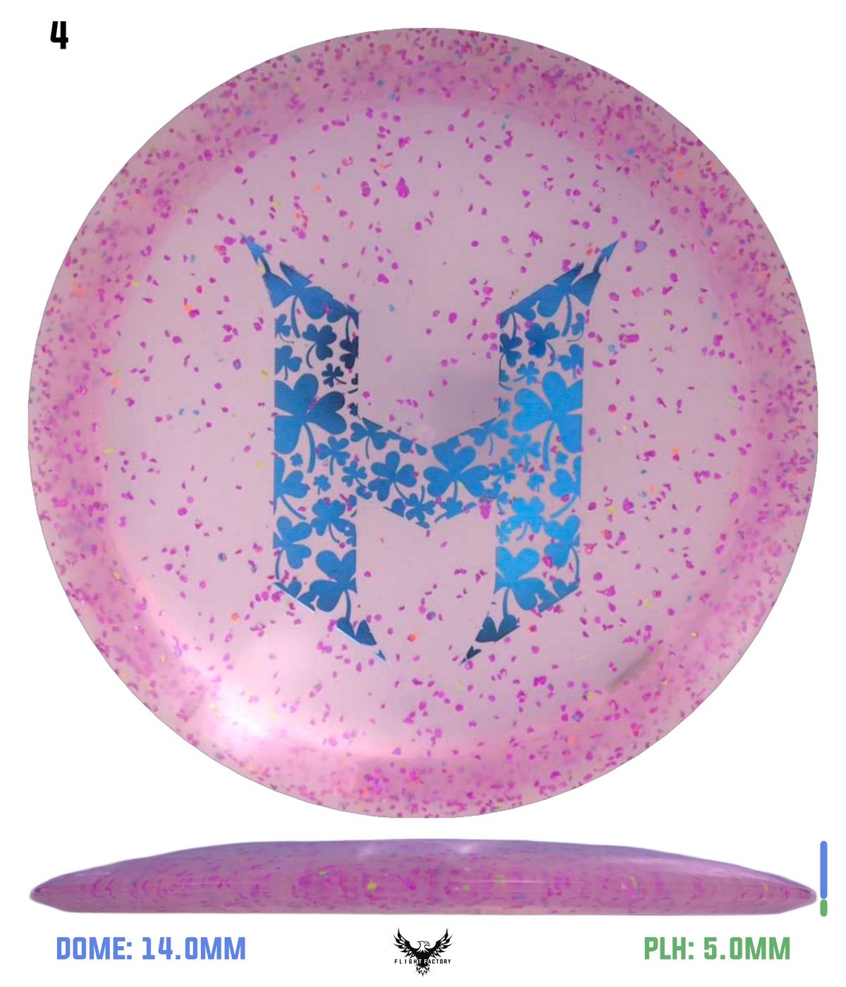 Discraft Confetti Z Heat - Holyn Handley Shamrock