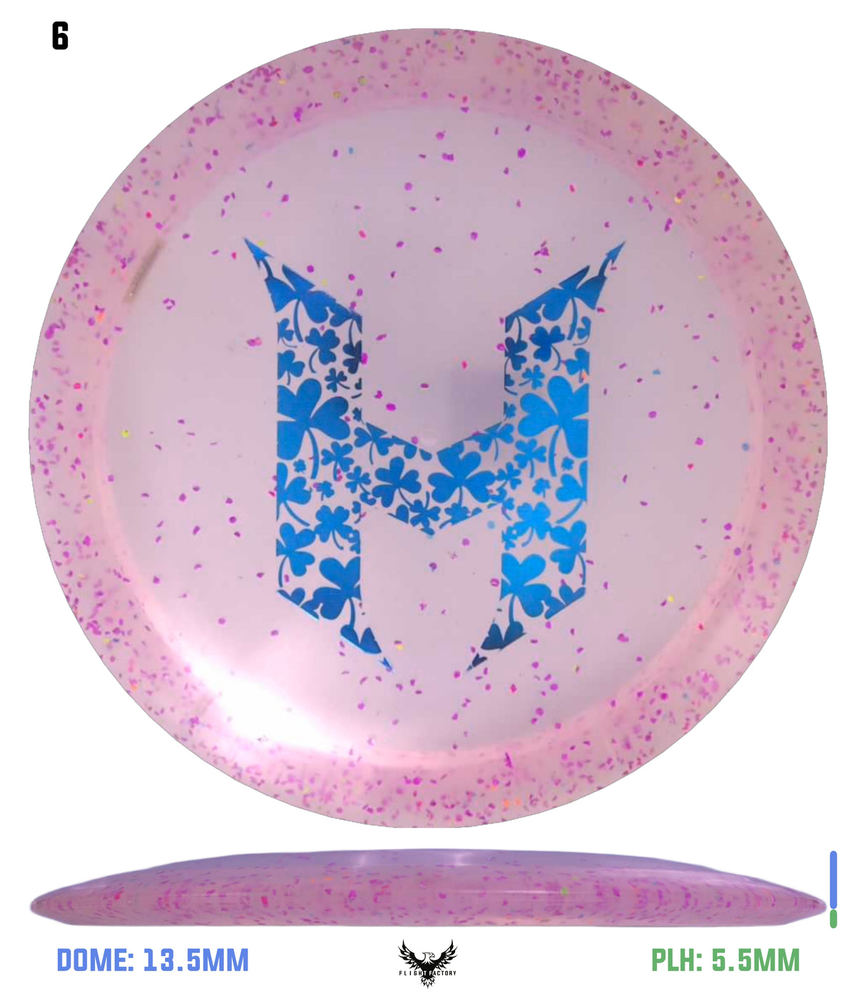 Discraft Confetti Z Heat - Holyn Handley Shamrock