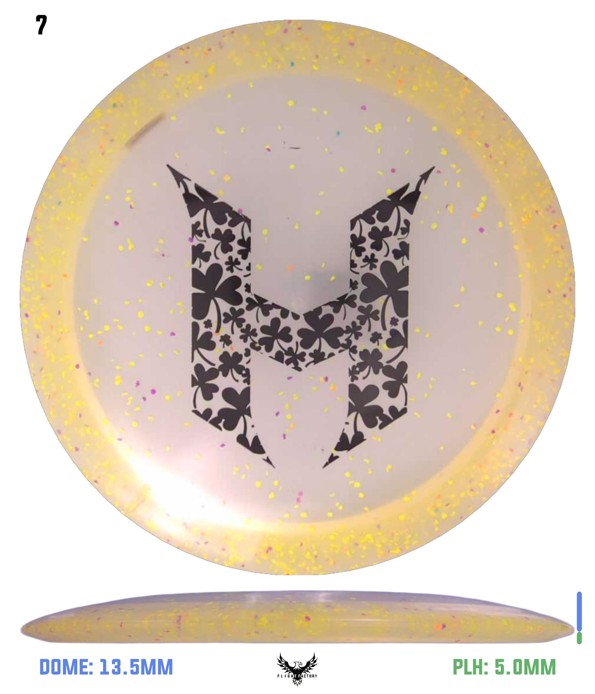 Discraft Confetti Z Heat - Holyn Handley Shamrock