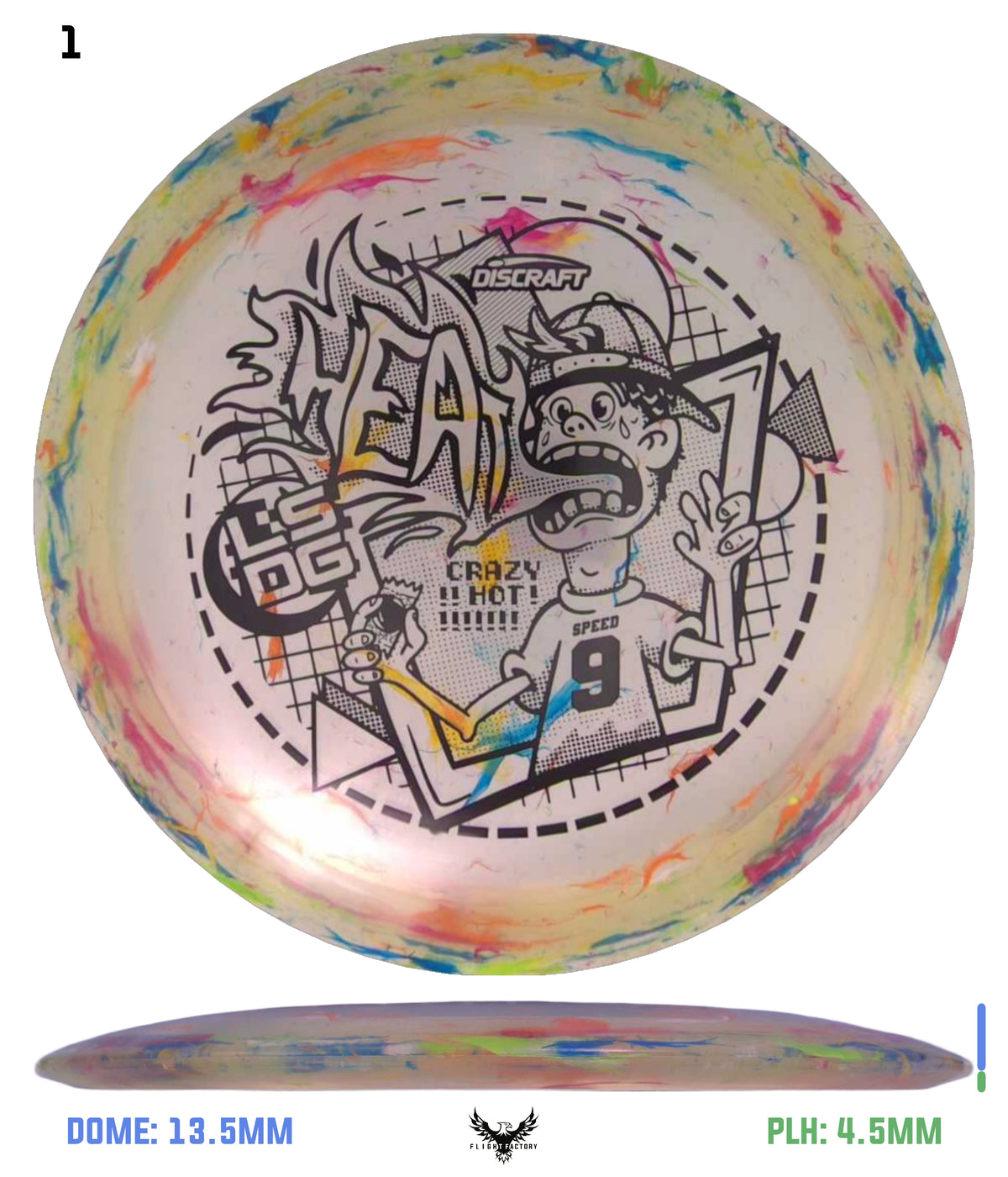 Discraft Jawbreaker Z FLX Heat - Ledgestone 2026 Season 1