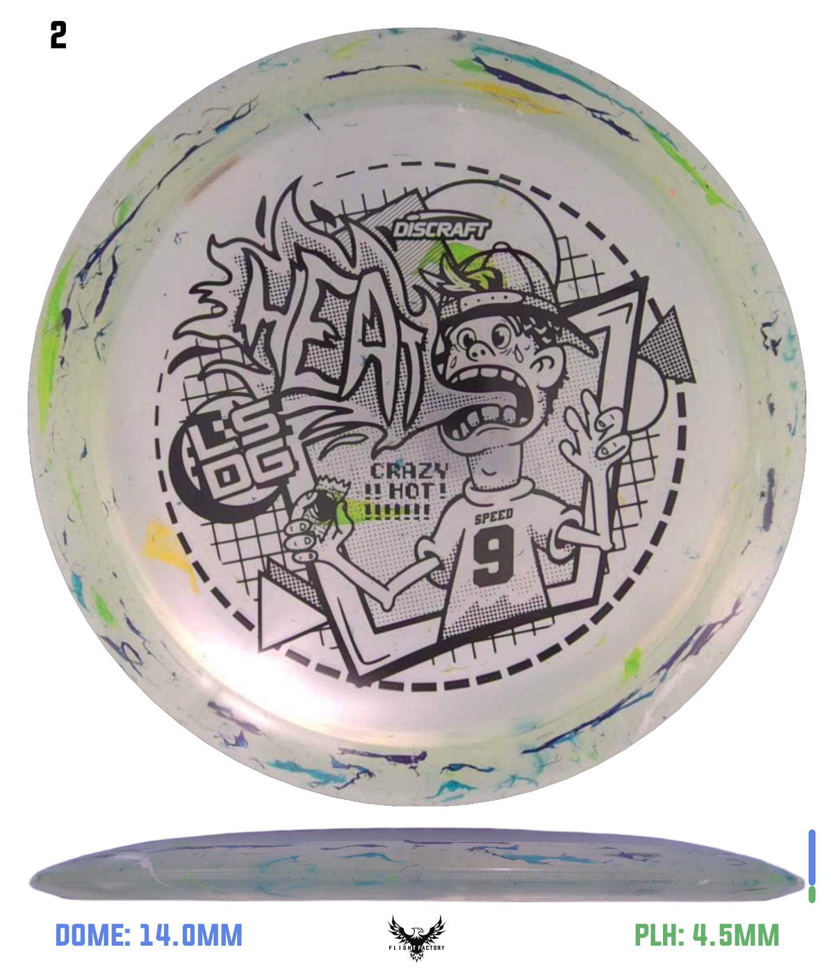 Discraft Jawbreaker Z FLX Heat - Ledgestone 2026 Season 1