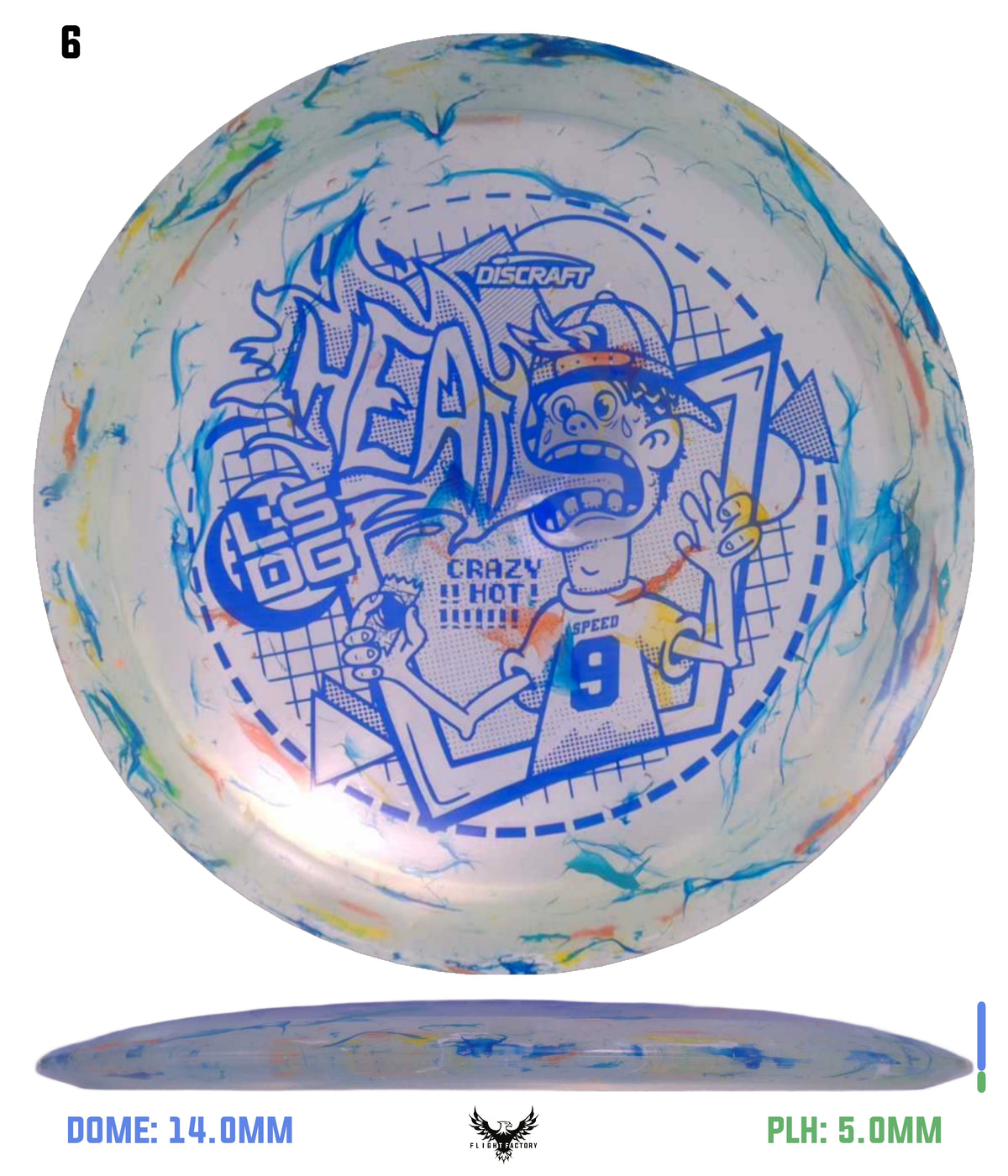 Discraft Jawbreaker Z FLX Heat - Ledgestone 2026 Season 1