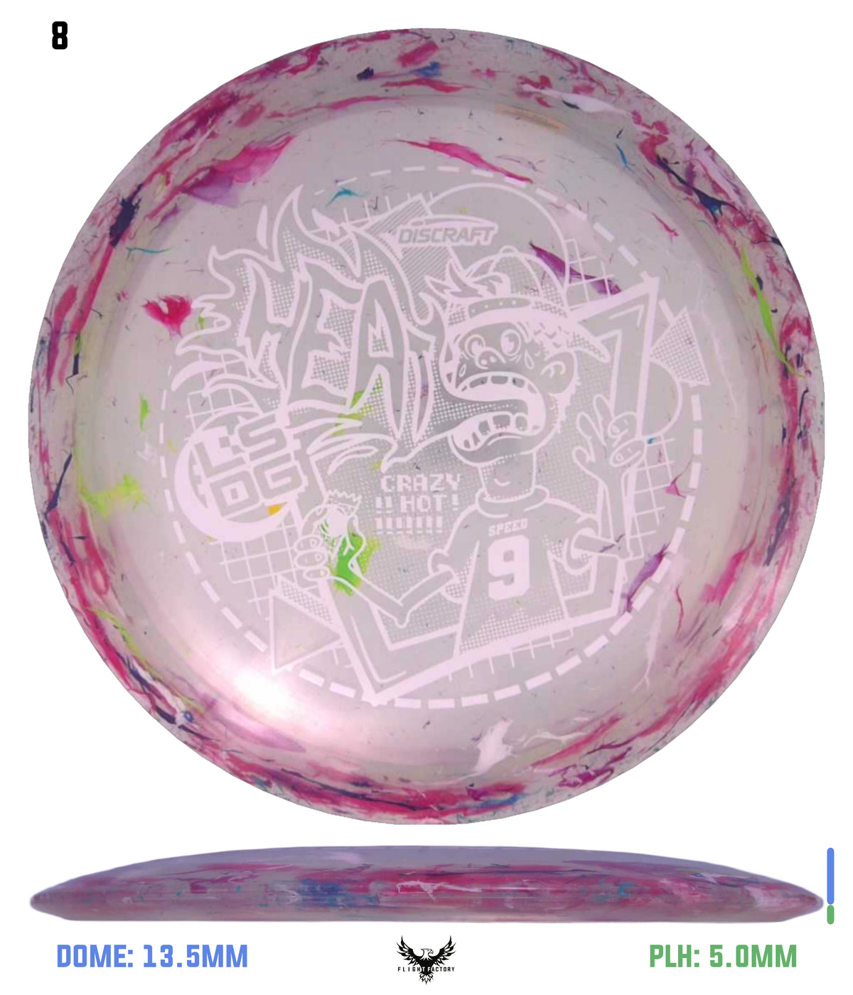Discraft Jawbreaker Z FLX Heat - Ledgestone 2026 Season 1