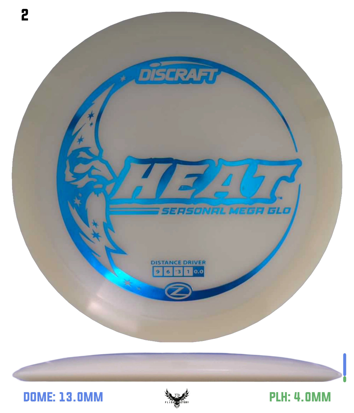 Discraft Seasonal Mega Glo Z Heat