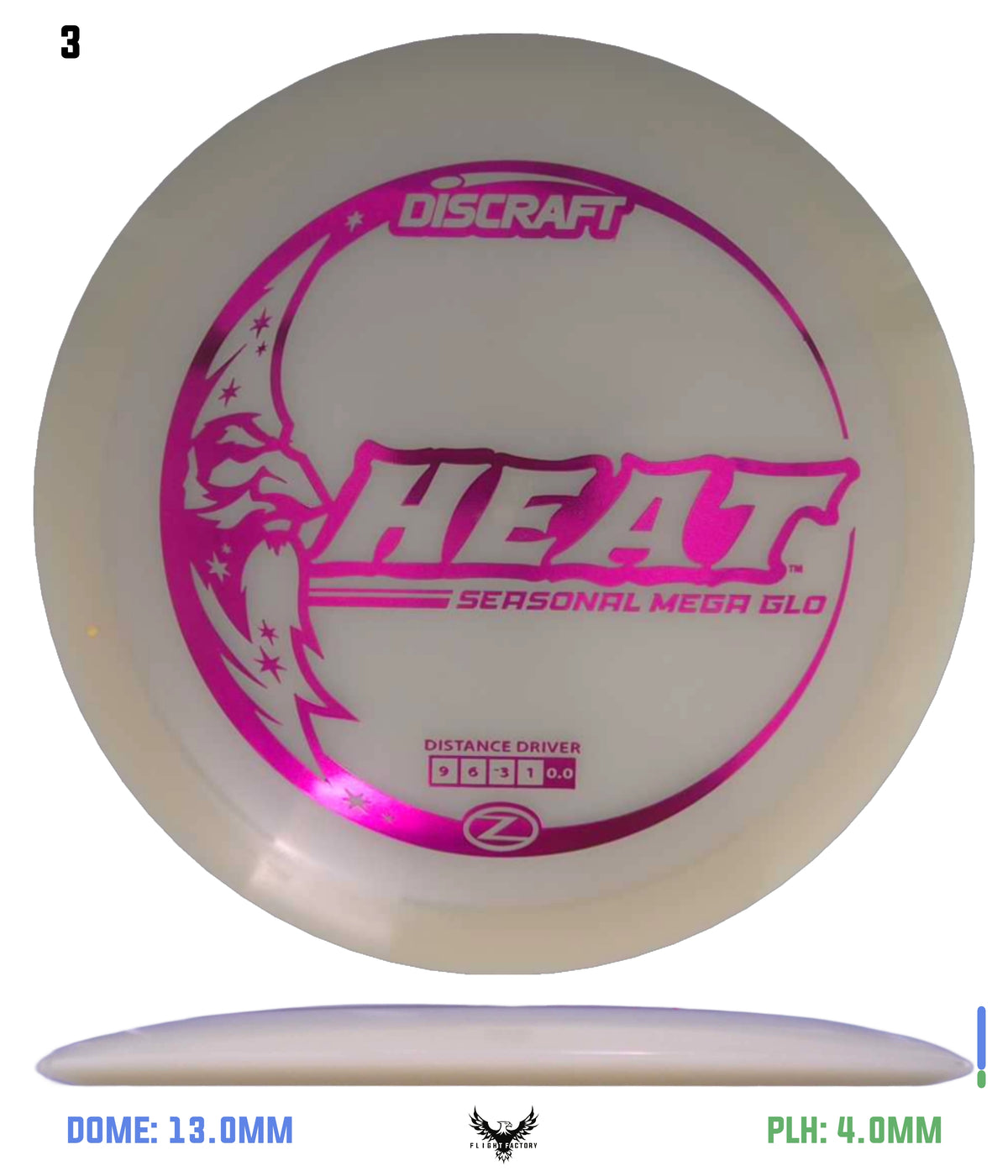 Discraft Seasonal Mega Glo Z Heat