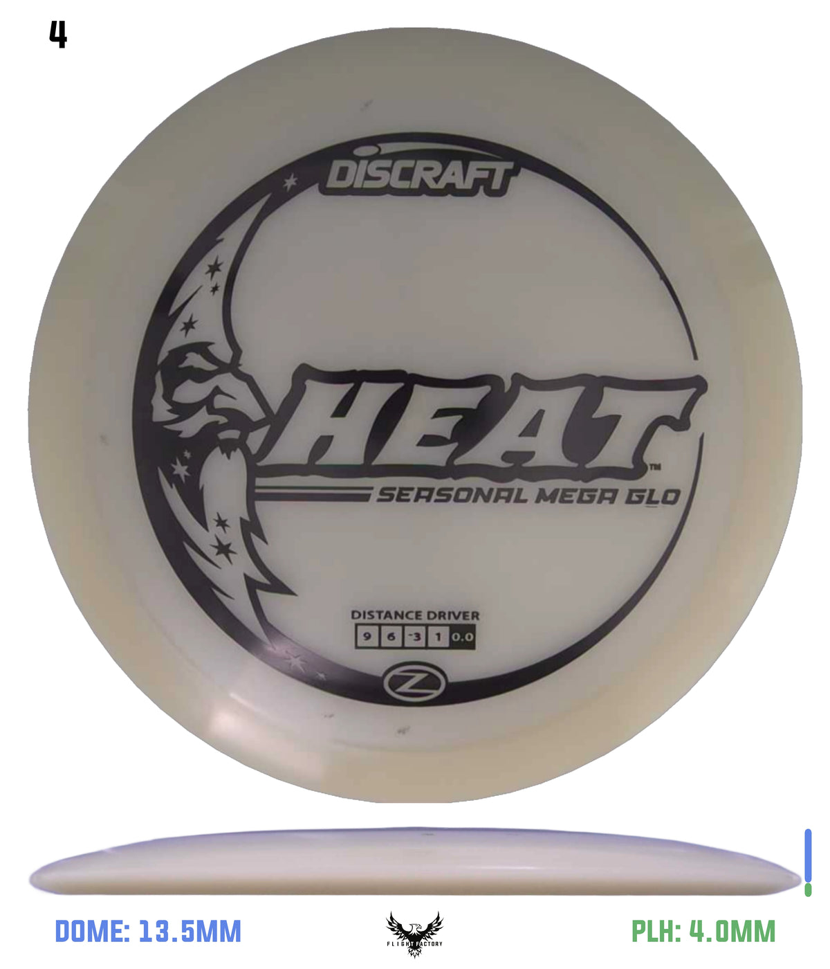 Discraft Seasonal Mega Glo Z Heat