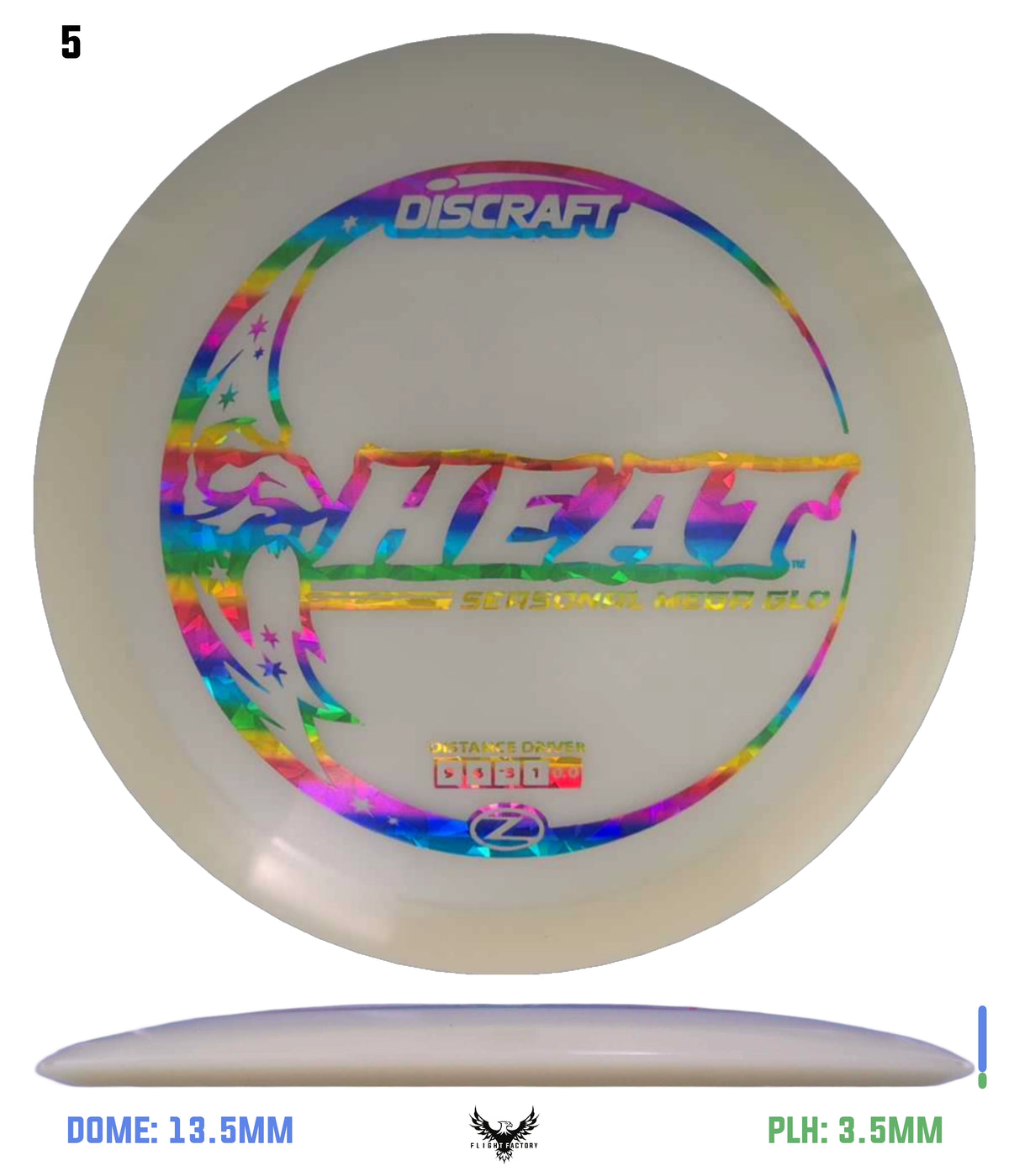 Discraft Seasonal Mega Glo Z Heat
