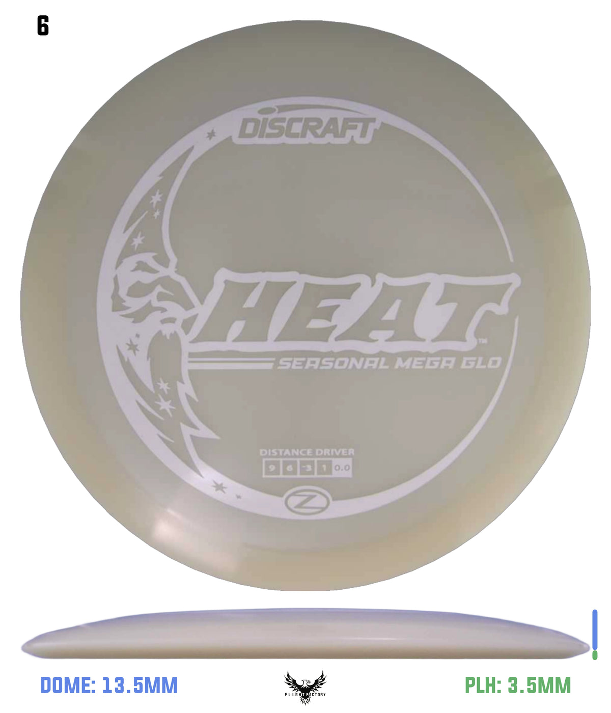 Discraft Seasonal Mega Glo Z Heat