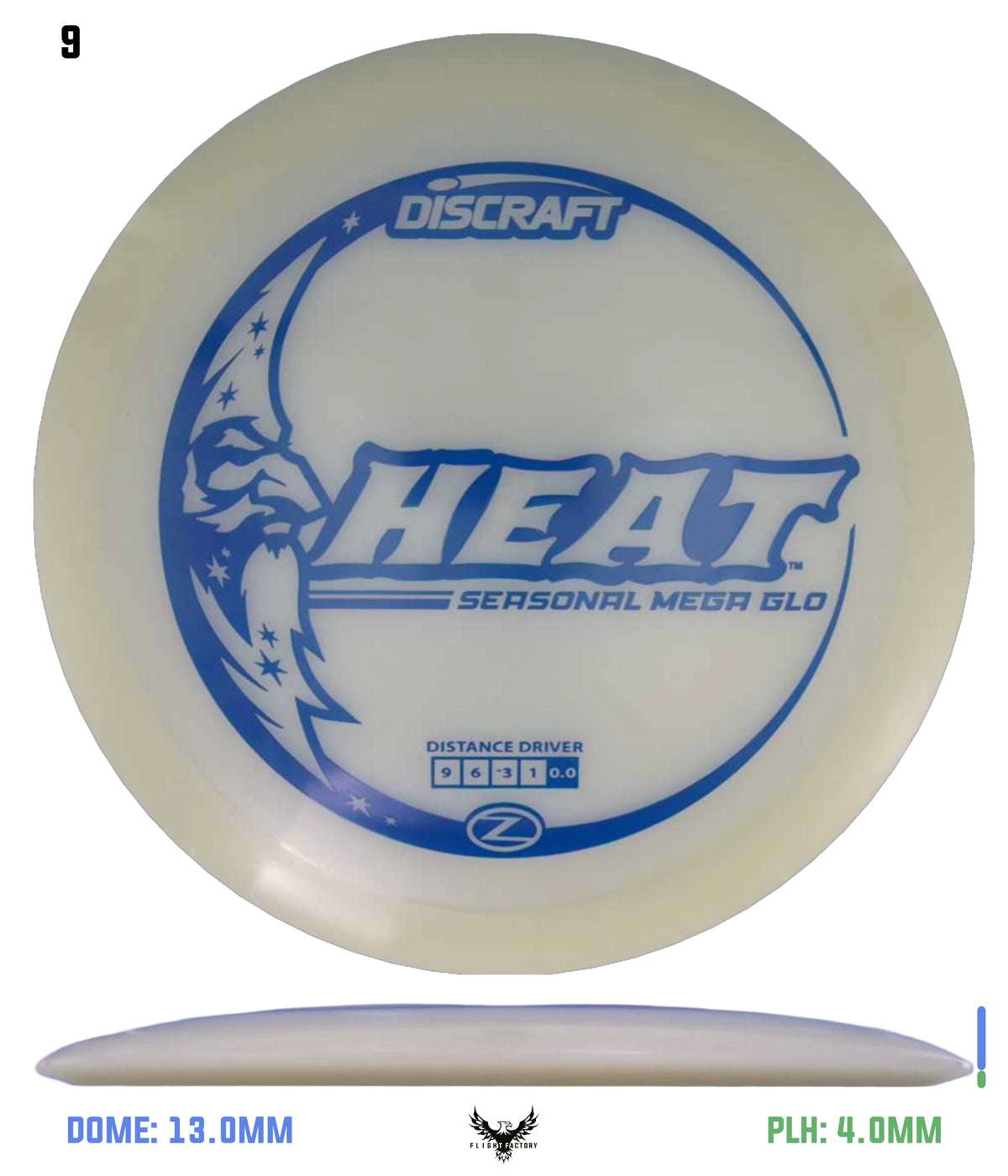Discraft Seasonal Mega Glo Z Heat