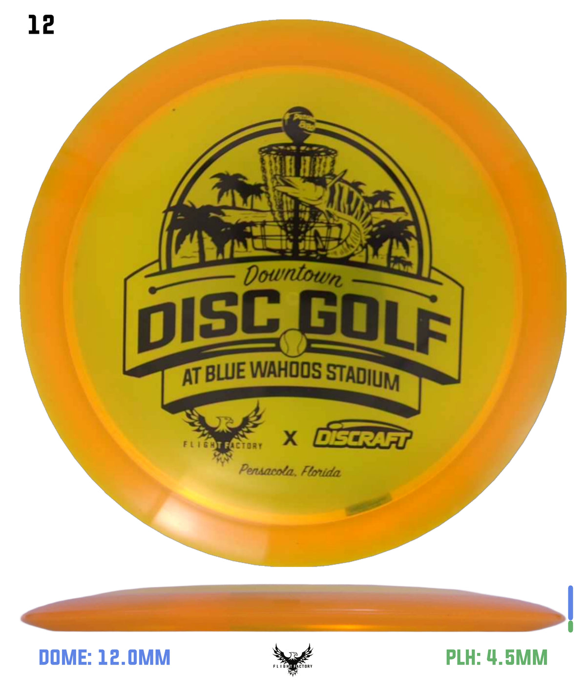 Discraft Z Lite Heat - 2025 Downtown Disc Golf Experience