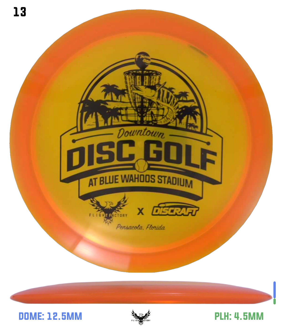 Discraft Z Lite Heat - 2025 Downtown Disc Golf Experience