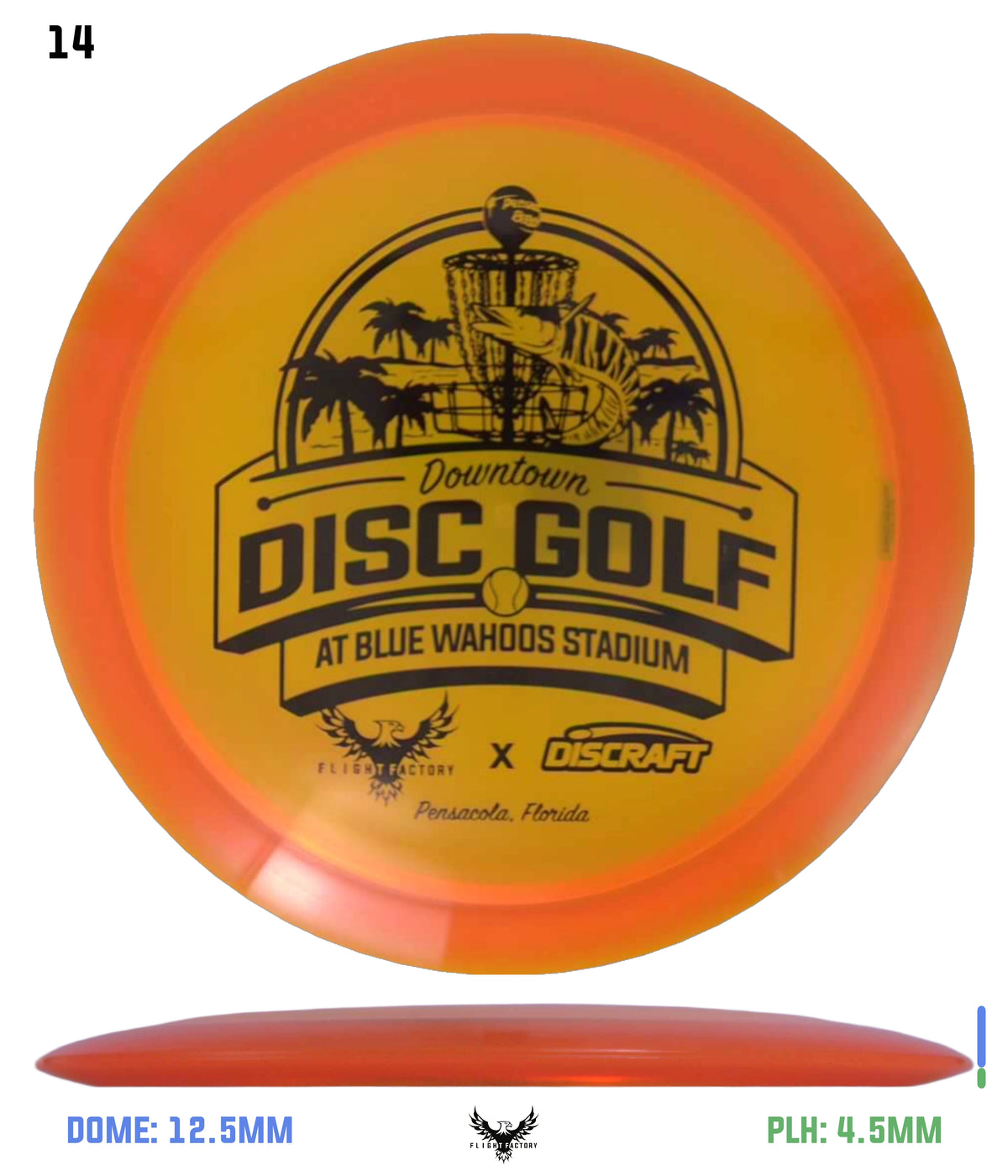 Discraft Z Lite Heat - 2025 Downtown Disc Golf Experience