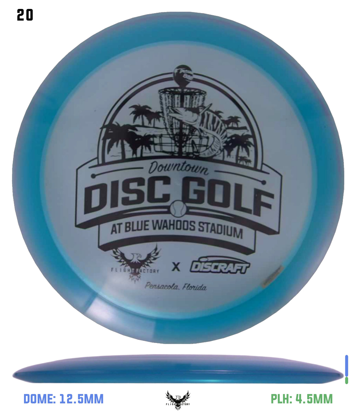 Discraft Z Lite Heat - 2025 Downtown Disc Golf Experience