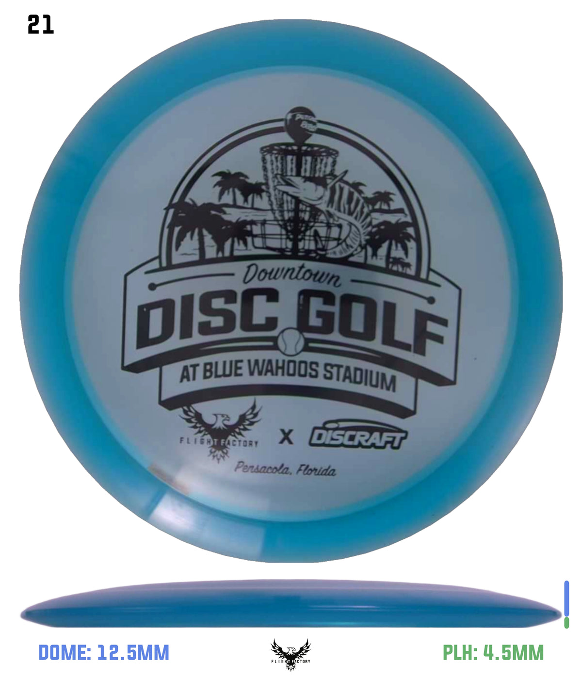 Discraft Z Lite Heat - 2025 Downtown Disc Golf Experience