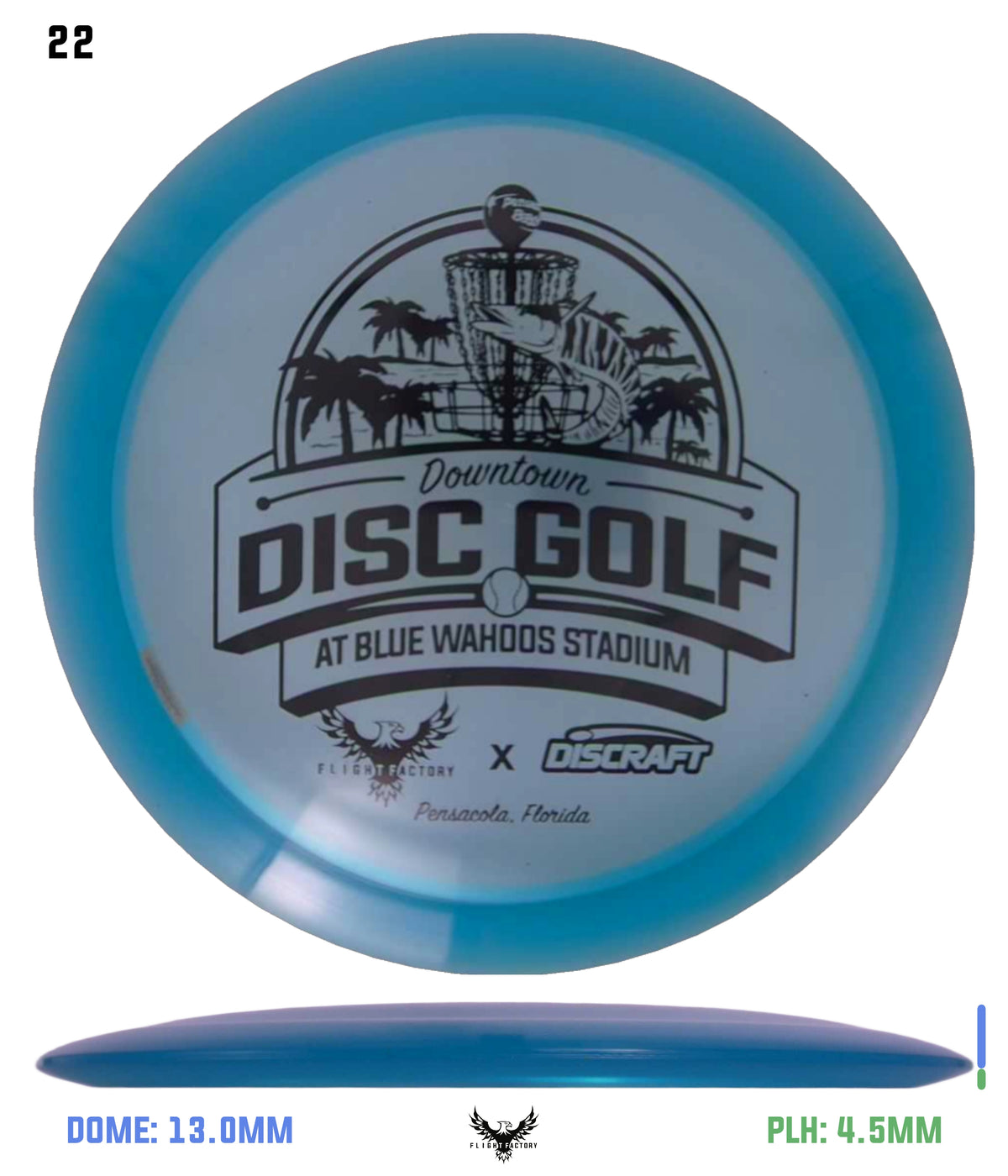 Discraft Z Lite Heat - 2025 Downtown Disc Golf Experience