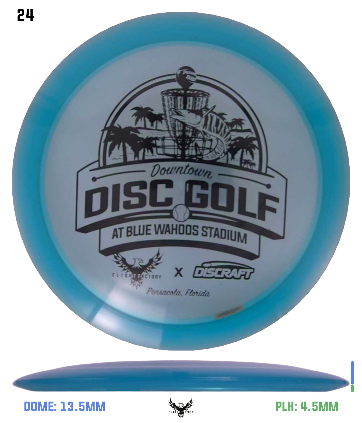 Discraft Z Lite Heat - 2025 Downtown Disc Golf Experience